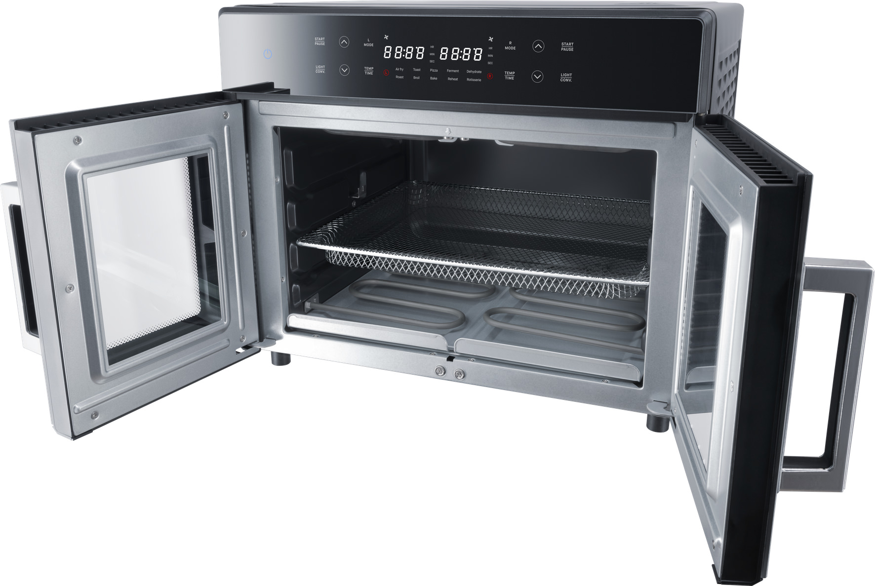 Steba AF 12 TRI-ZONE Airfry Grillbackofen – 3 Zonen, Heißluftfritteuse & Grill in einem Gerät