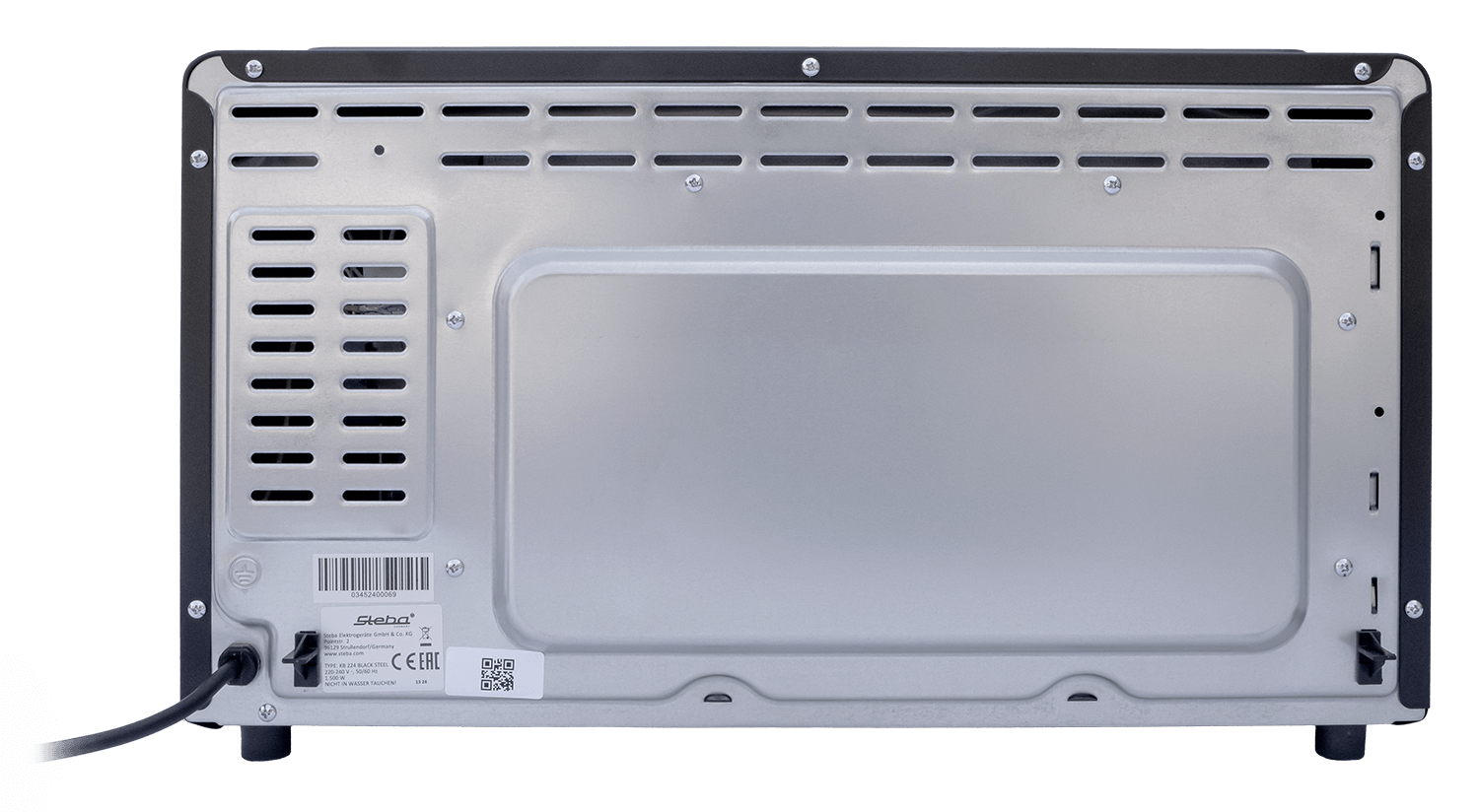 Steba KB 224 Grillbackofen – Multifunktionaler Mini-Backofen mit Grillfunktion für die Küche 15