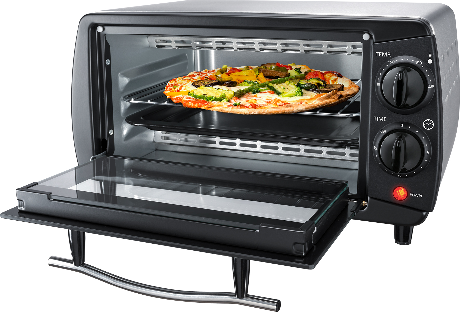 Steba KB 9.2 Toastofen – Kompakter Mini-Backofen mit Grillfunktion für perfekte Toast- & Backergebnisse 4