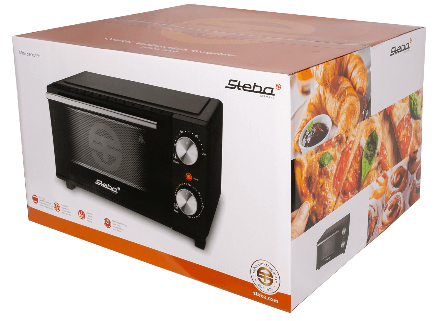 Steba KB M9 Grillbackofen – Multifunktionaler Minibackofen mit Grillfunktion für die ganze Familie 6