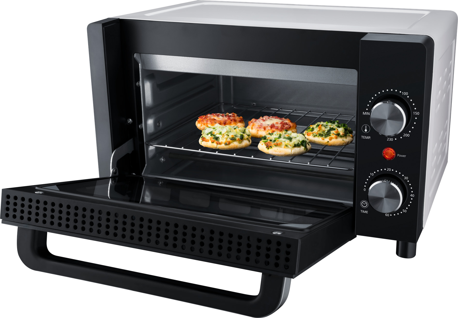 Steba KB A9 Mini Backofen – Kompakter Tisch-Ofen zum Backen, Grillen & Toasten 4