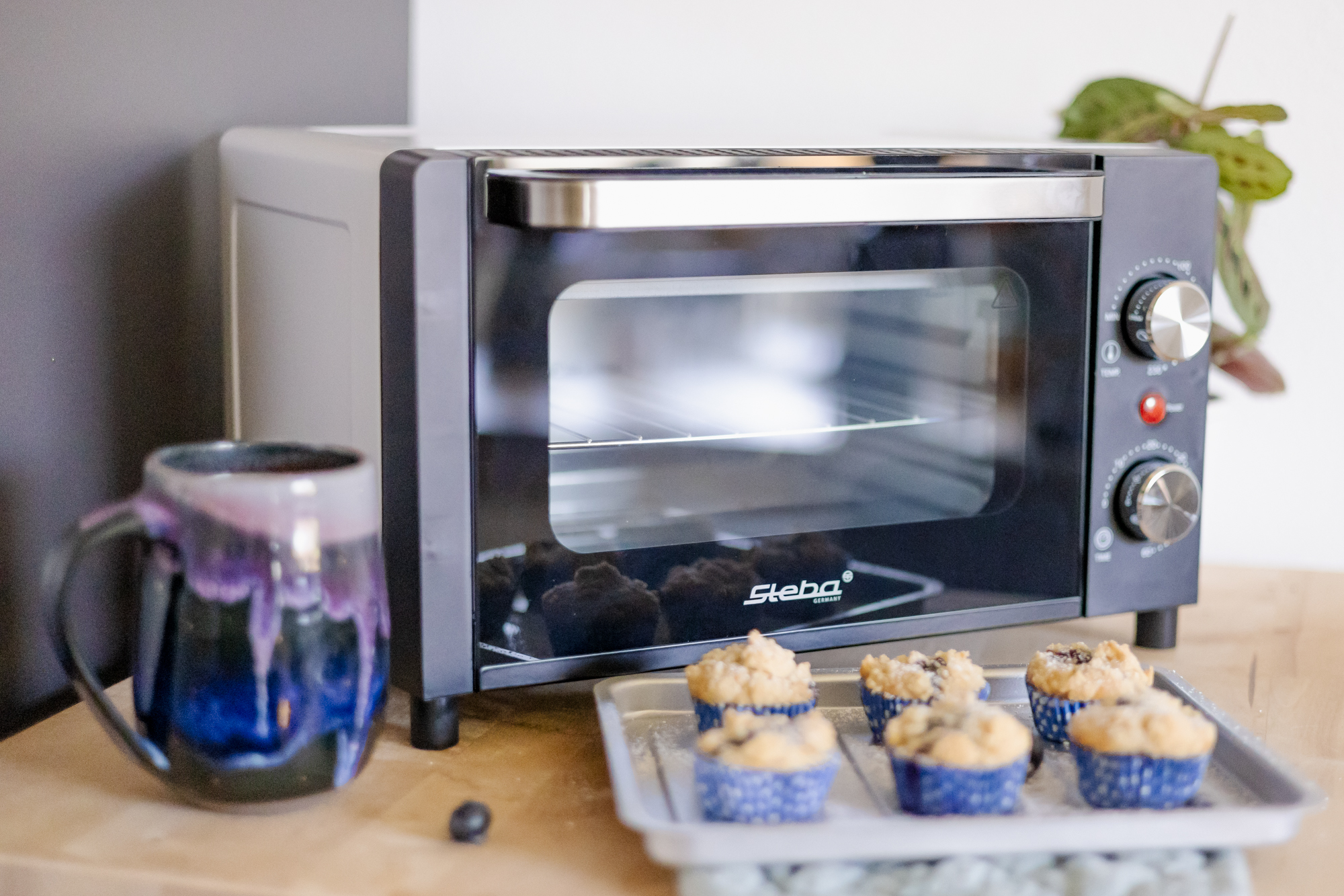 Steba KB A9 Mini Backofen – Kompakter Tisch-Ofen zum Backen, Grillen & Toasten 18