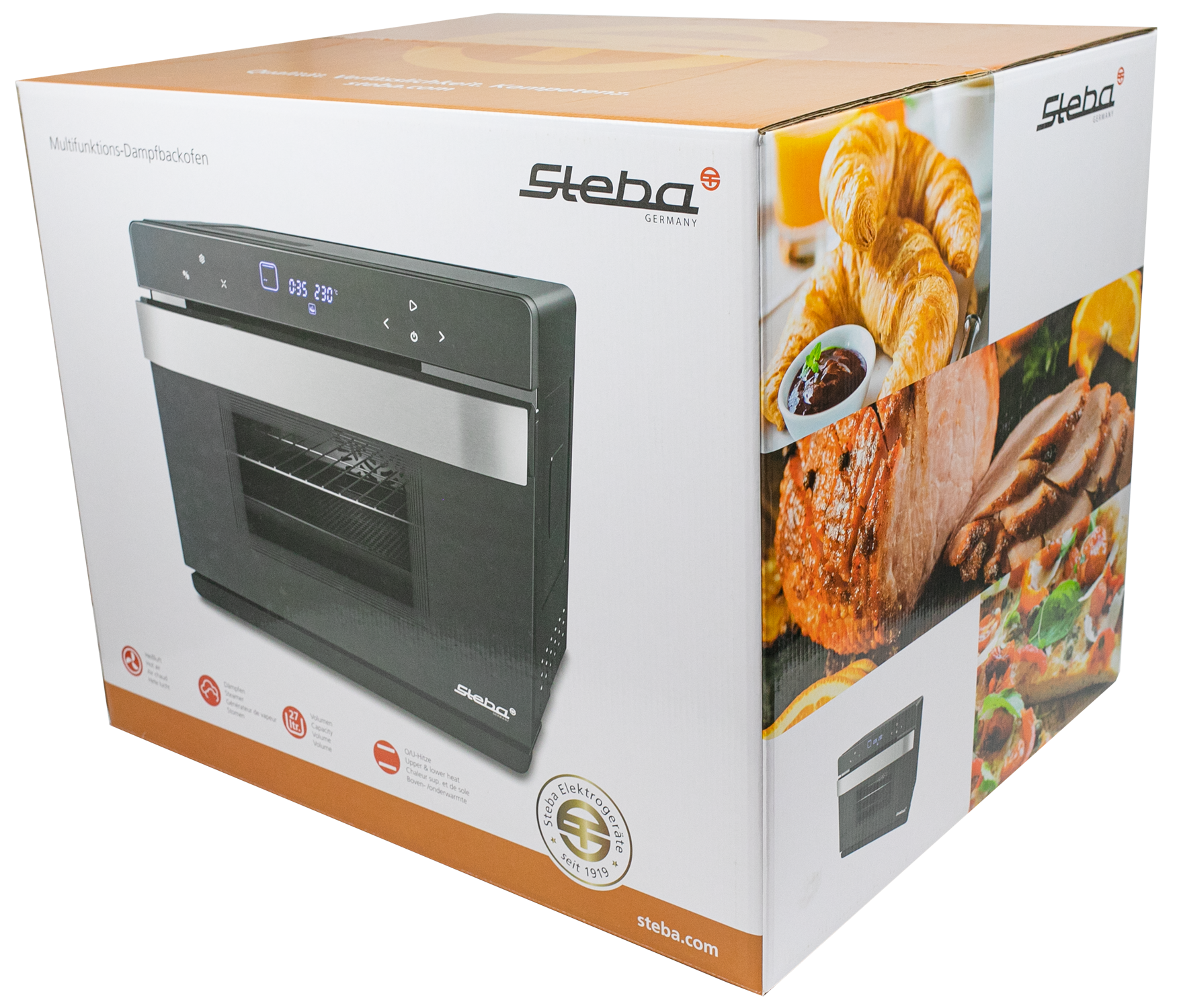 Steba DG 30 Multifunktions-Dampfbackofen – Gesund Kochen & Backen mit Dampf und Heißluft 5
