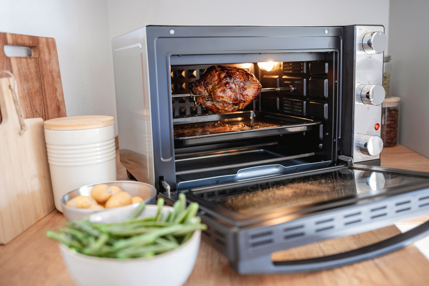 Steba KB 324 Steel Deluxe Grill-Backofen – Kompakter Tischbackofen mit Grillfunktion aus Edelstahl 6