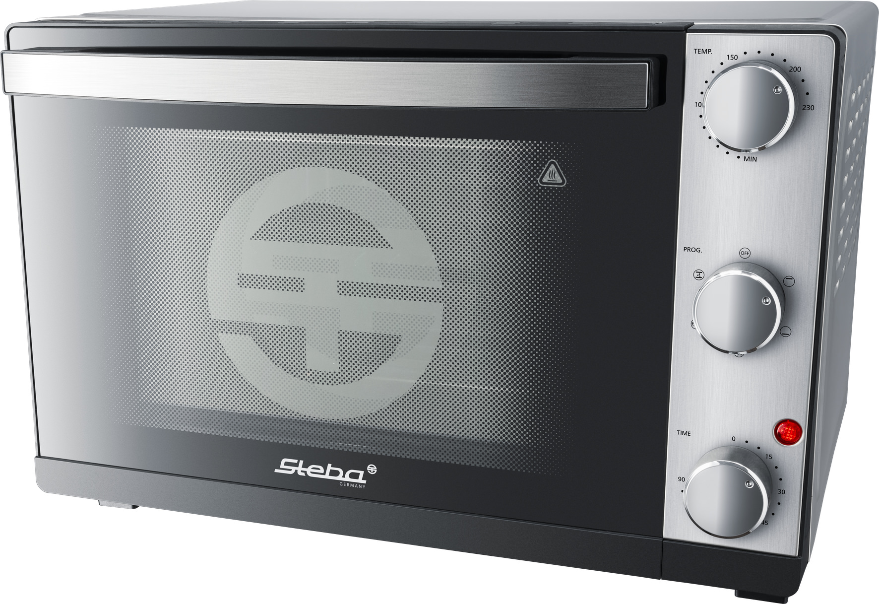 Steba KB 324 Steel Deluxe Grill-Backofen – Kompakter Tischbackofen mit Grillfunktion aus Edelstahl 14
