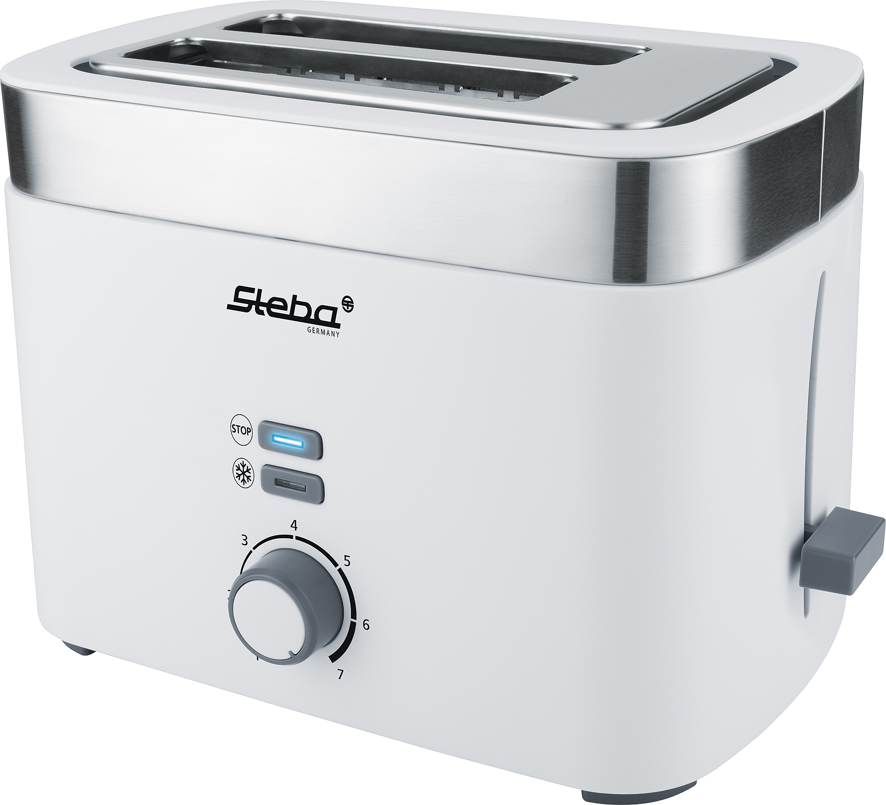 Steba TO 10 Toaster Bianco – Kompakter Langschlitz-Toaster in elegantem Weiß für perfektes Toasten 9