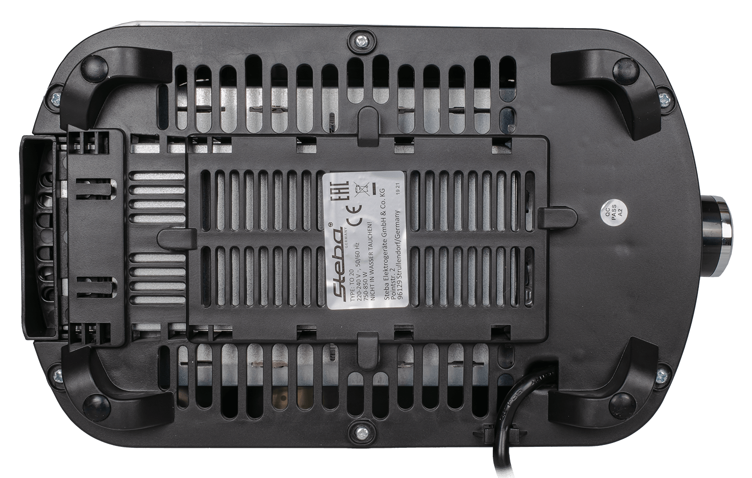 Steba TO 20 Toaster Inox – Edelstahl-Toaster mit modernem Design für perfektes Röstergebnis 8