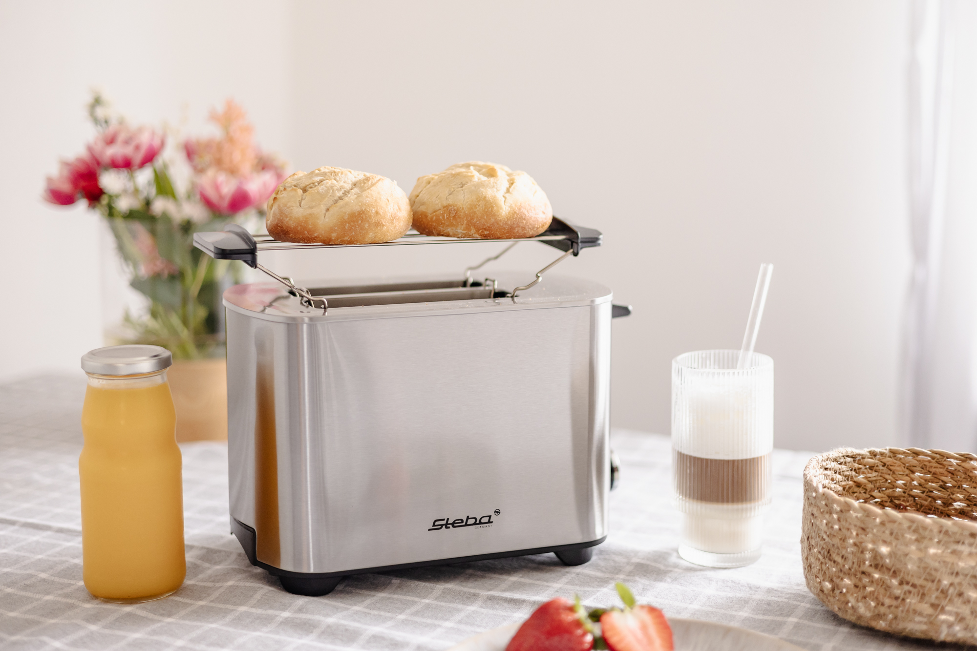 Steba TO 20 Toaster Inox – Edelstahl-Toaster mit modernem Design für perfektes Röstergebnis 12