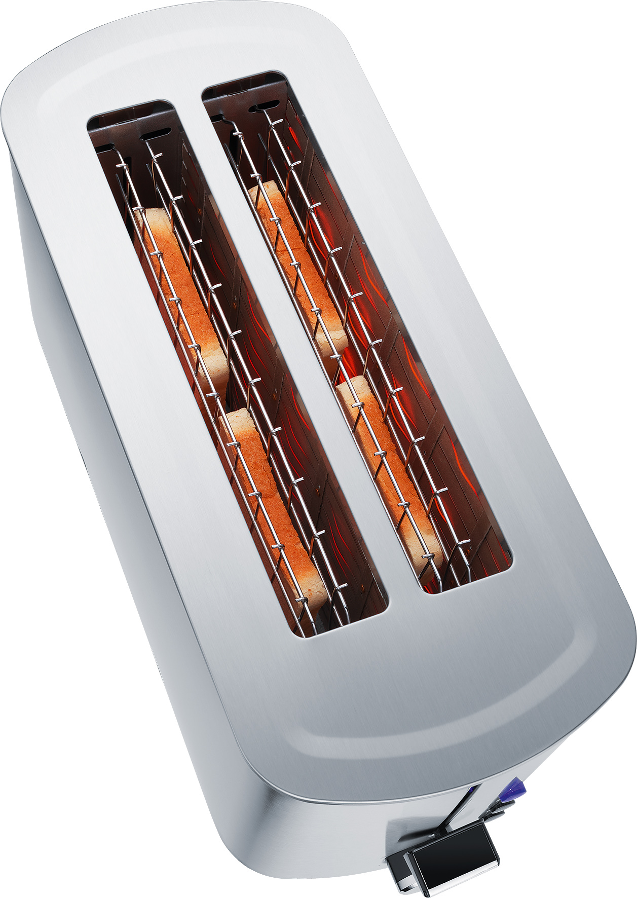 Steba TO 21 Toaster Inox – Edelstahl-Toaster mit modernem Design für perfektes Rösten