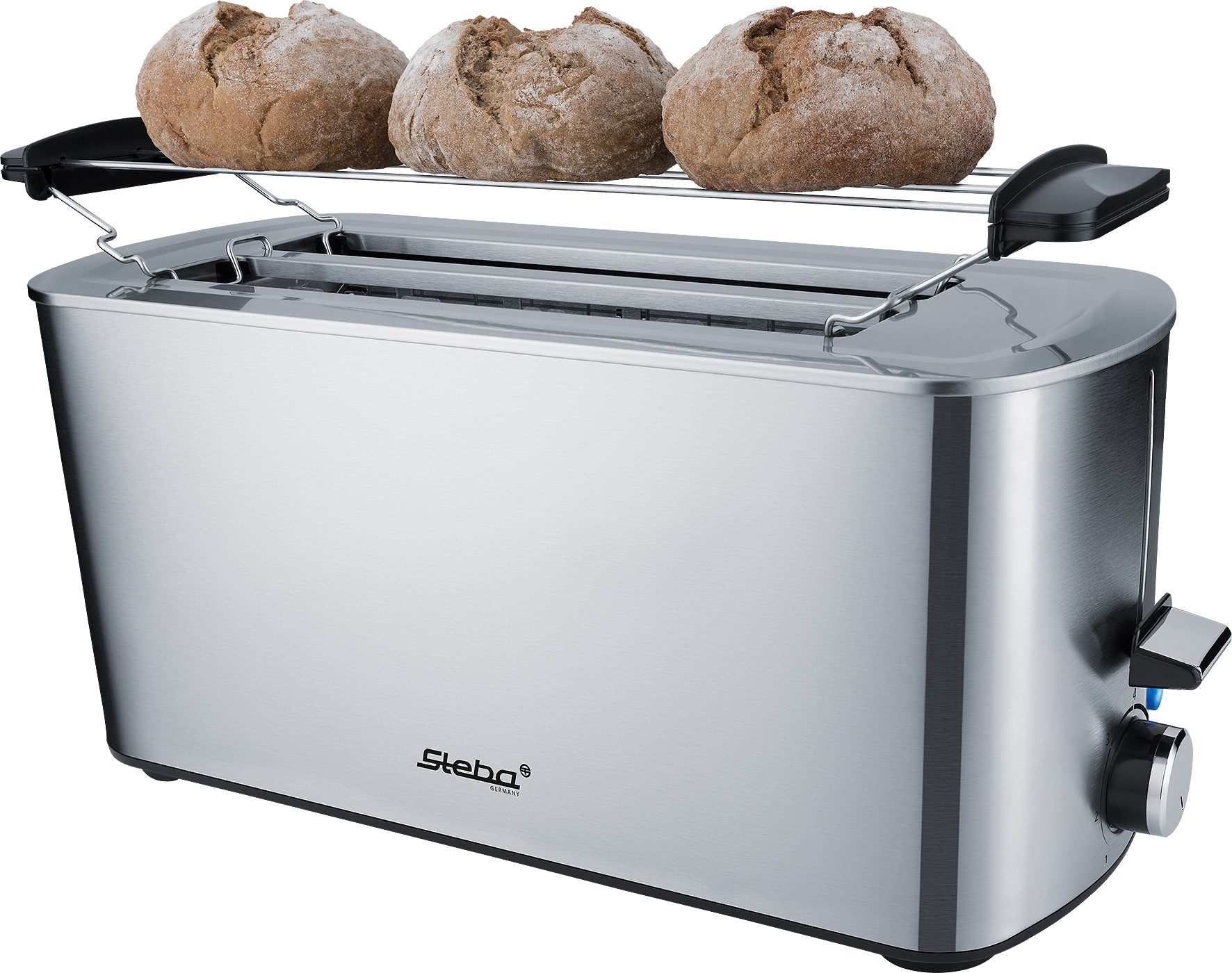 Steba TO 21 Toaster Inox – Edelstahl-Toaster mit modernem Design für perfektes Rösten 6