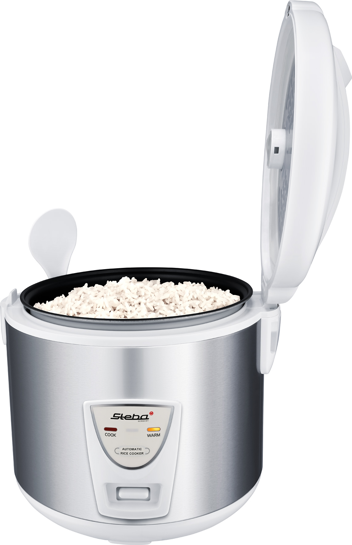 Steba RK 2 Reiskocher – Automatischer Reisbereiter für perfekt gegartes Getreide & Dampfgaren 7