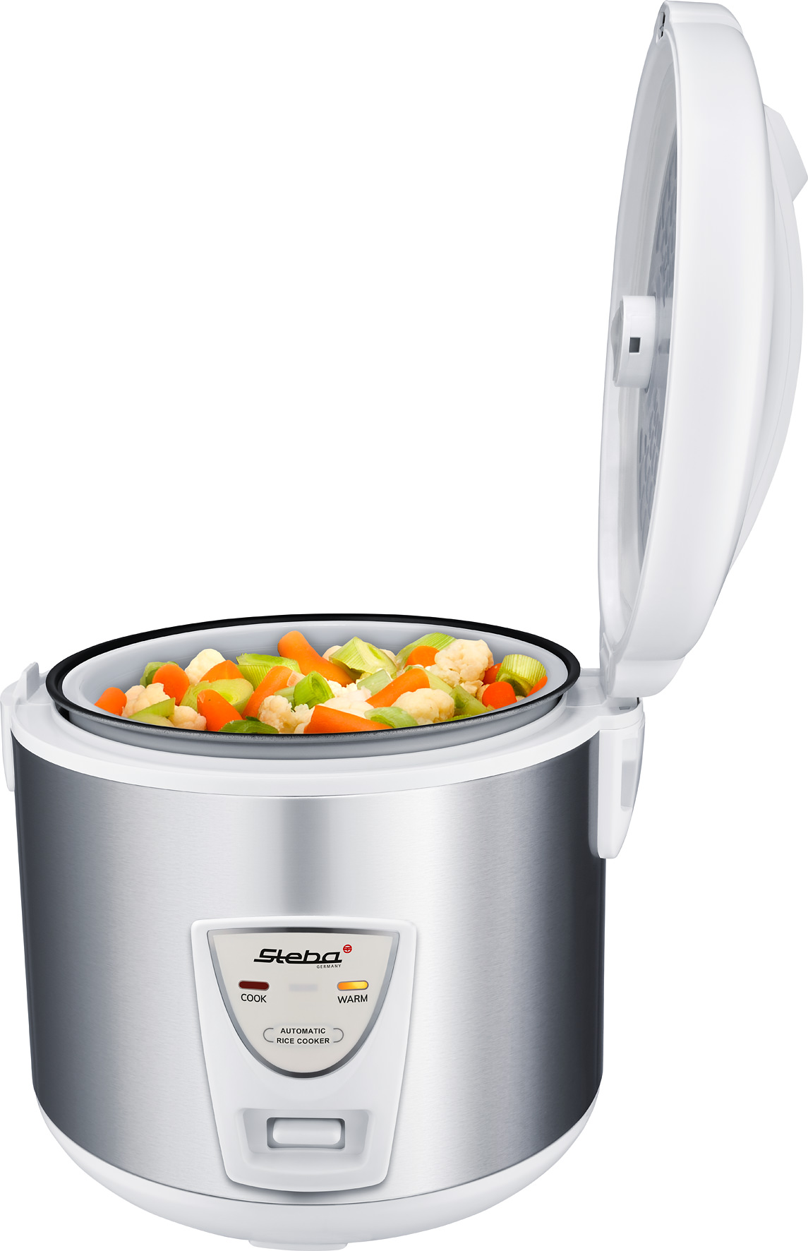 Steba RK 2 Reiskocher – Automatischer Reisbereiter für perfekt gegartes Getreide & Dampfgaren 8