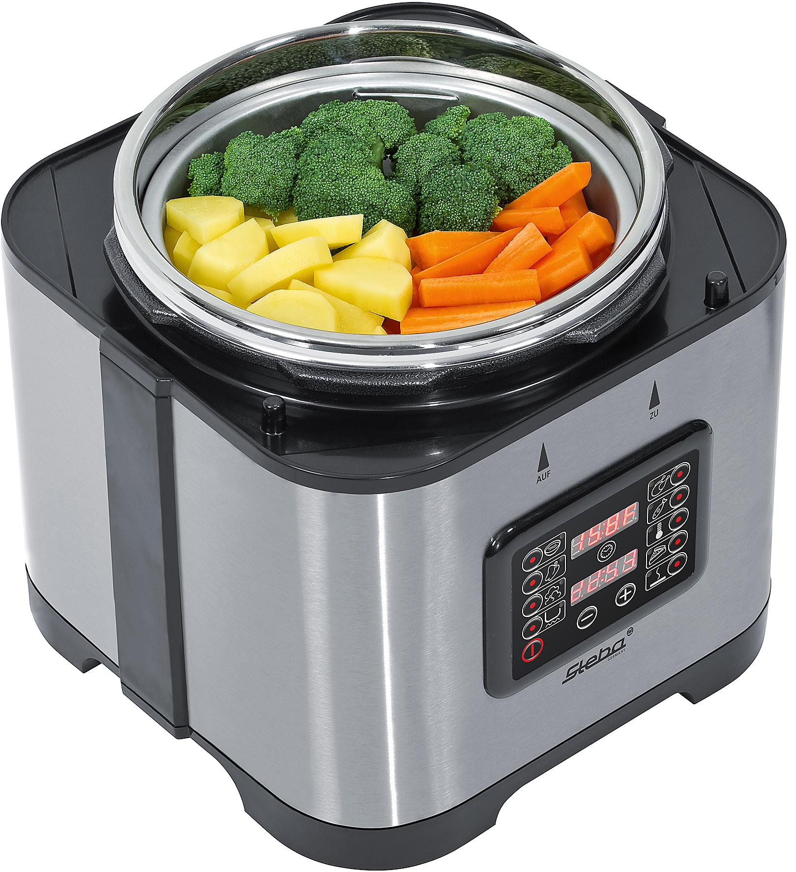 Steba DD 1 ECO Dampfdruckkocher – Schnellkochtopf für energiesparendes & schonendes Kochen 2
