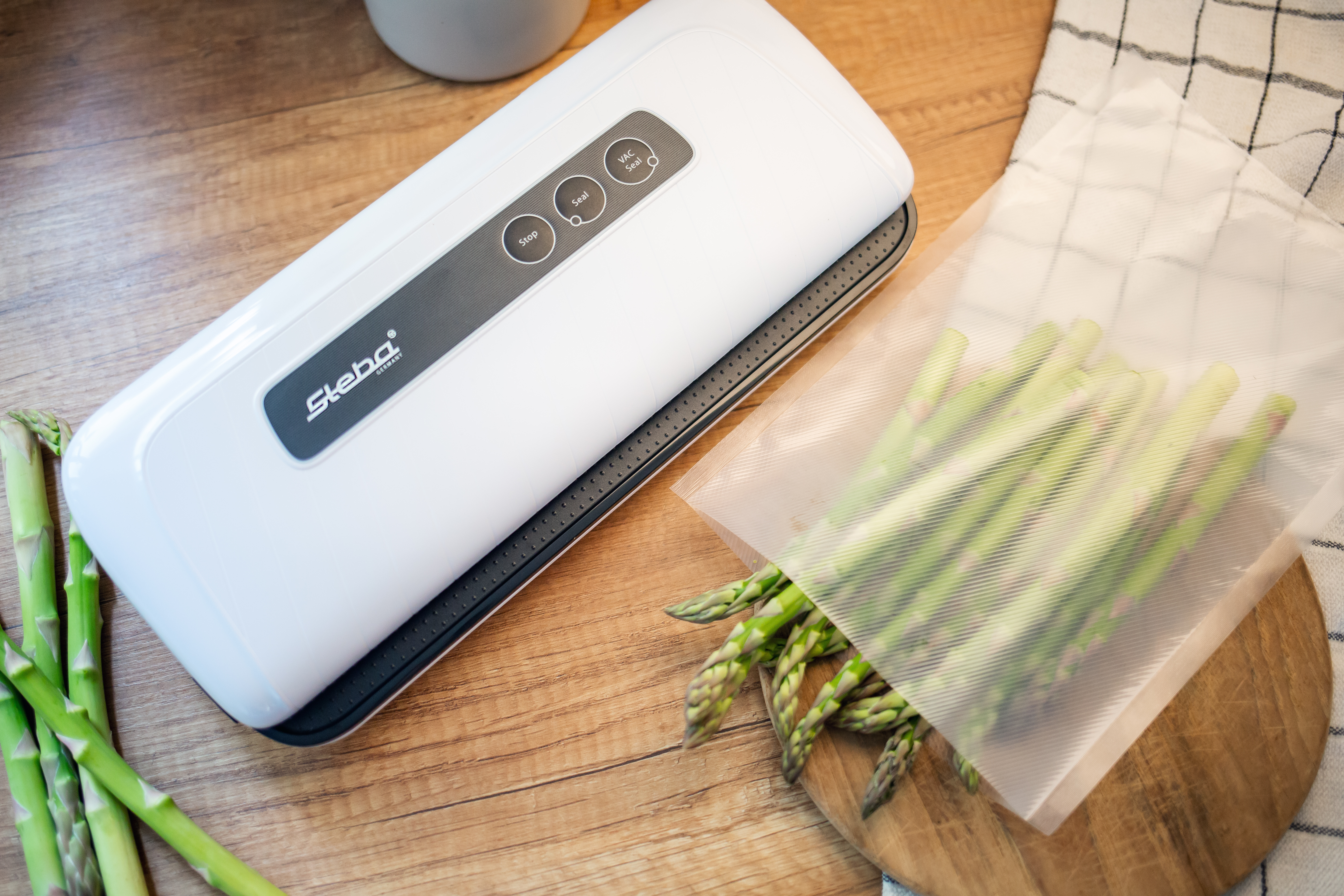 Steba VK 4 Vakuumierer – Automatisches Vakuumiergerät für längere Frische & optimale Lebensmittelkonservierung 6