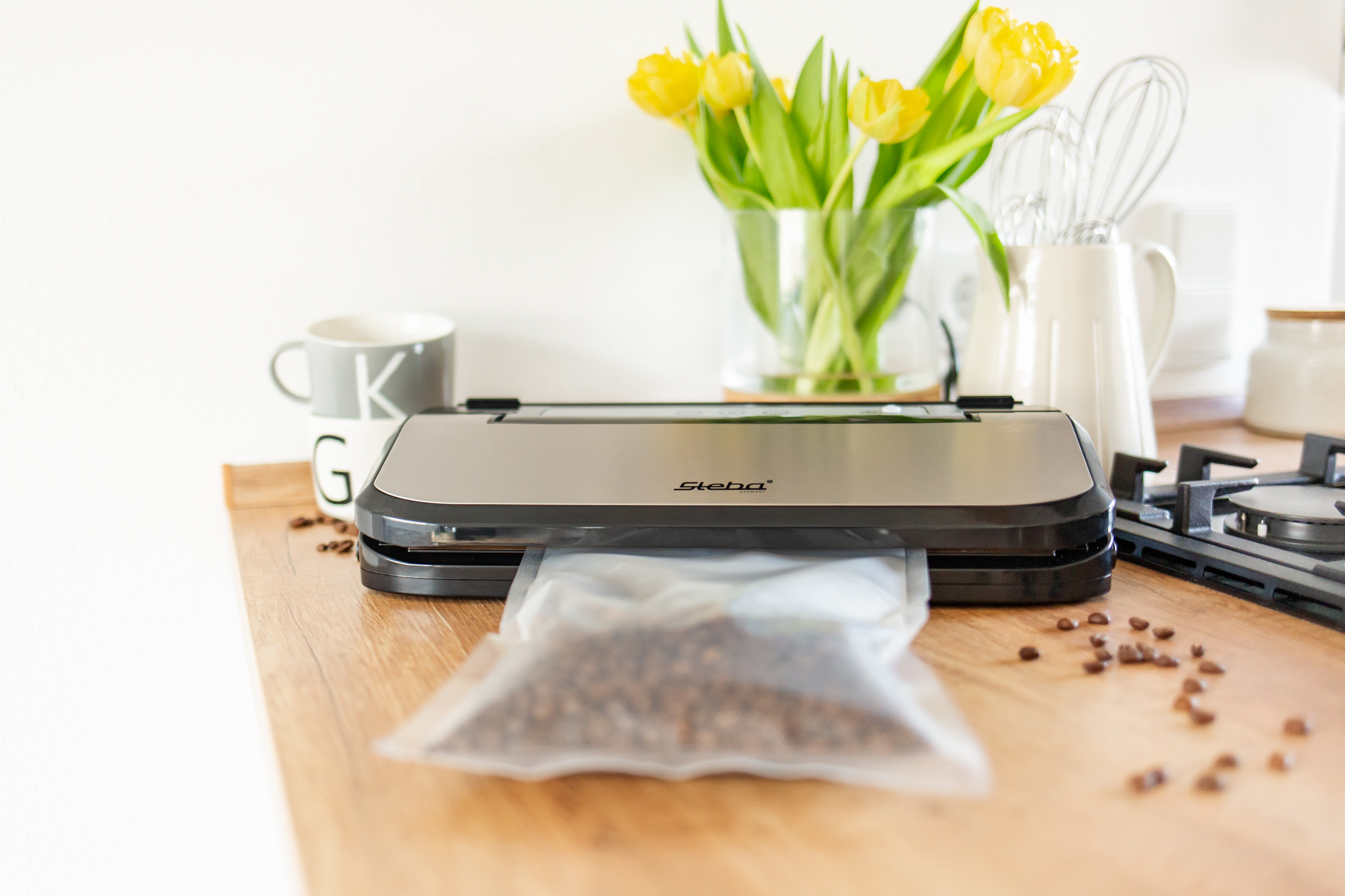 Steba VK 7 Vakuumierer – Automatisches Vakuumiergerät für längere Frische & optimale Lebensmittelkonservierung 12