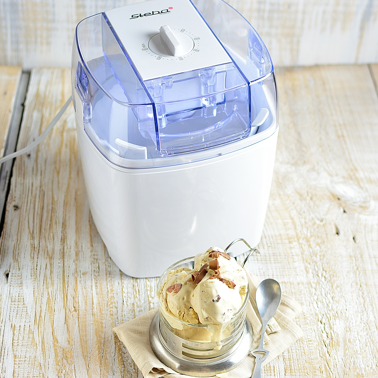 Steba IC 20 Eismaschine – Selbstkühlend, Cremiges Eis & Sorbet einfach zu Hause zubereiten 6