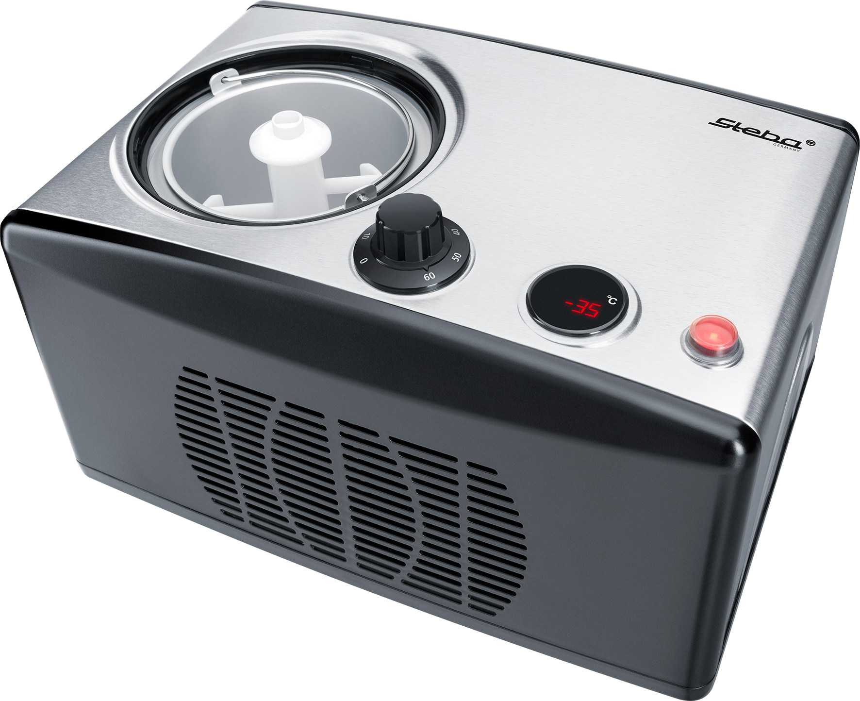 Steba IC 150 Eismaschine mit Kompressor – Cremiges Eis auf Knopfdruck, ohne Vorkühlen 2