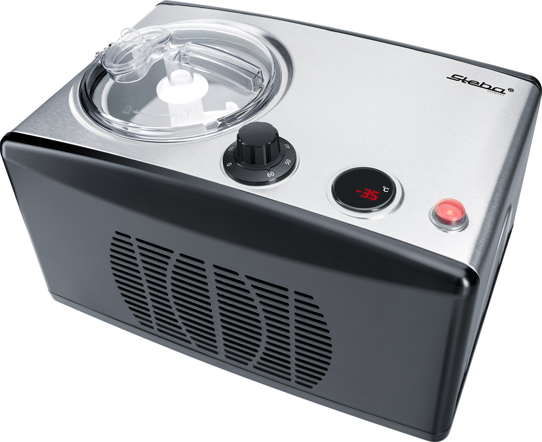 Steba IC 150 Eismaschine mit Kompressor – Cremiges Eis auf Knopfdruck, ohne Vorkühlen 3