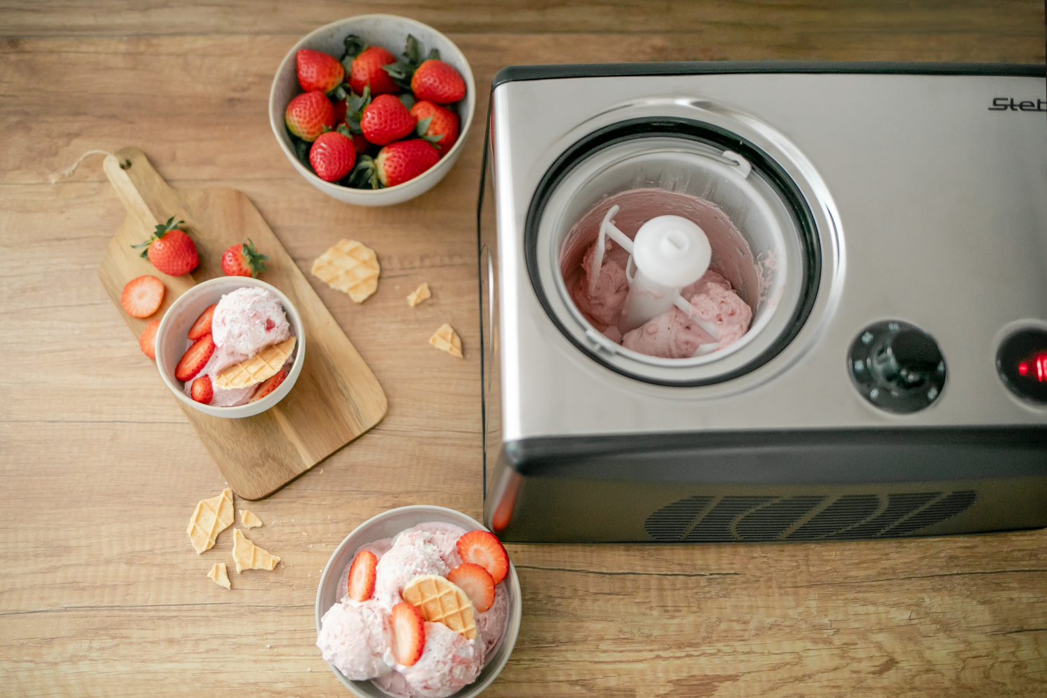 Steba IC 150 Eismaschine mit Kompressor – Cremiges Eis auf Knopfdruck, ohne Vorkühlen 9