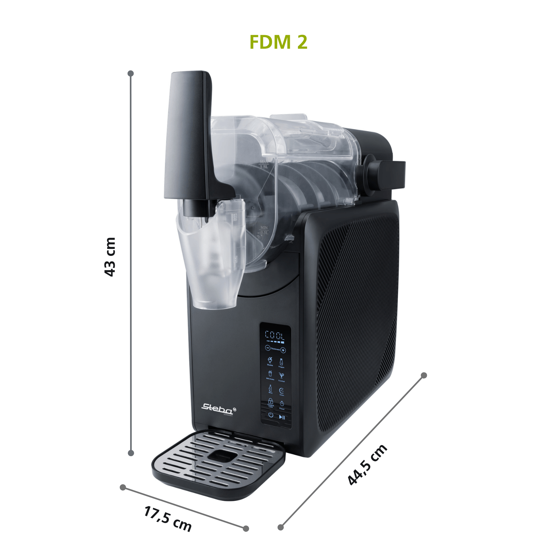 Steba FDM 2 Slush-Maker – Eiskalte Slush-Drinks einfach selbst machen | Für Zuhause & Partys 8