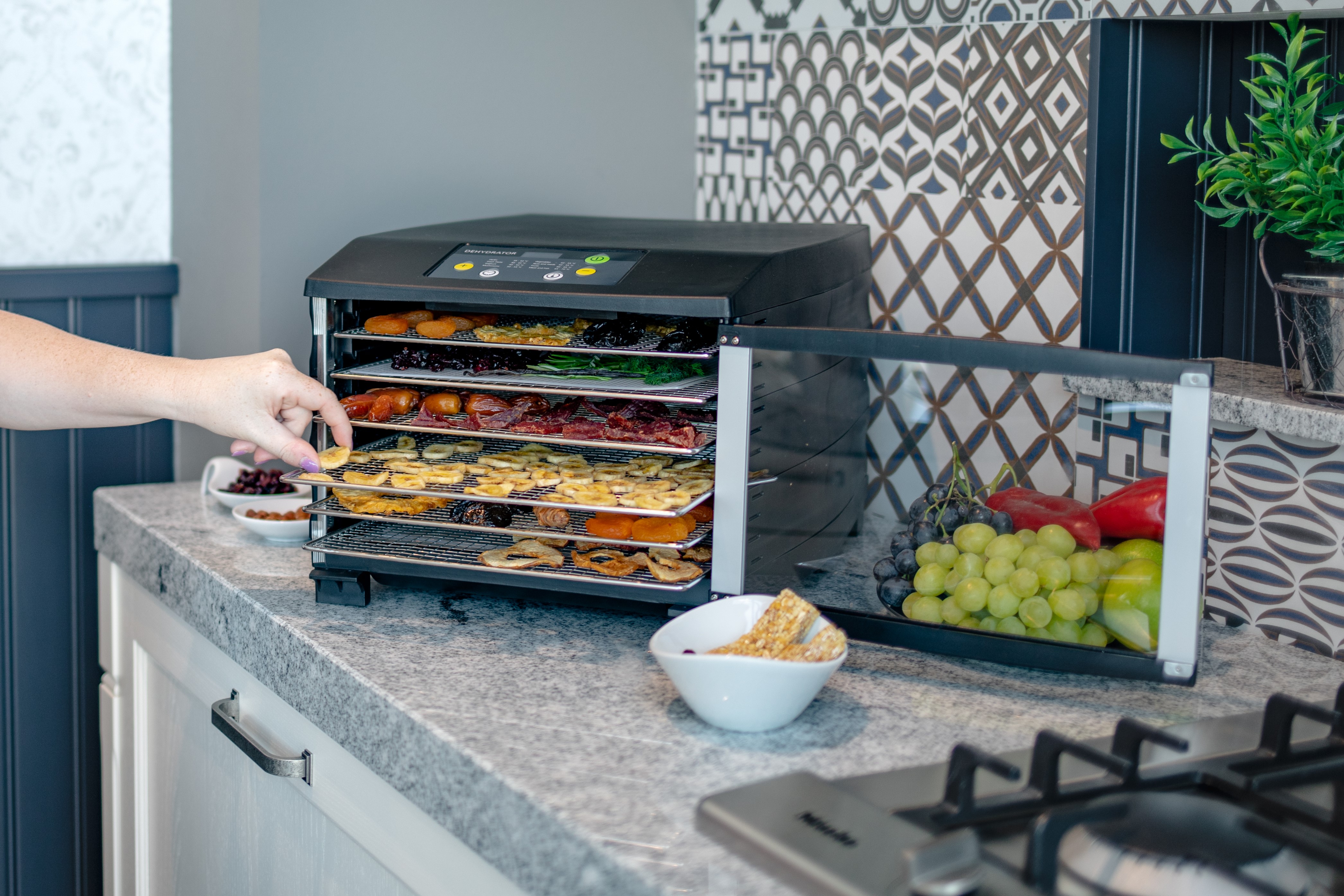 Steba ED 6 Elektrischer Dörrautomat – Obst, Gemüse & Fleisch schonend trocknen & haltbar machen 6