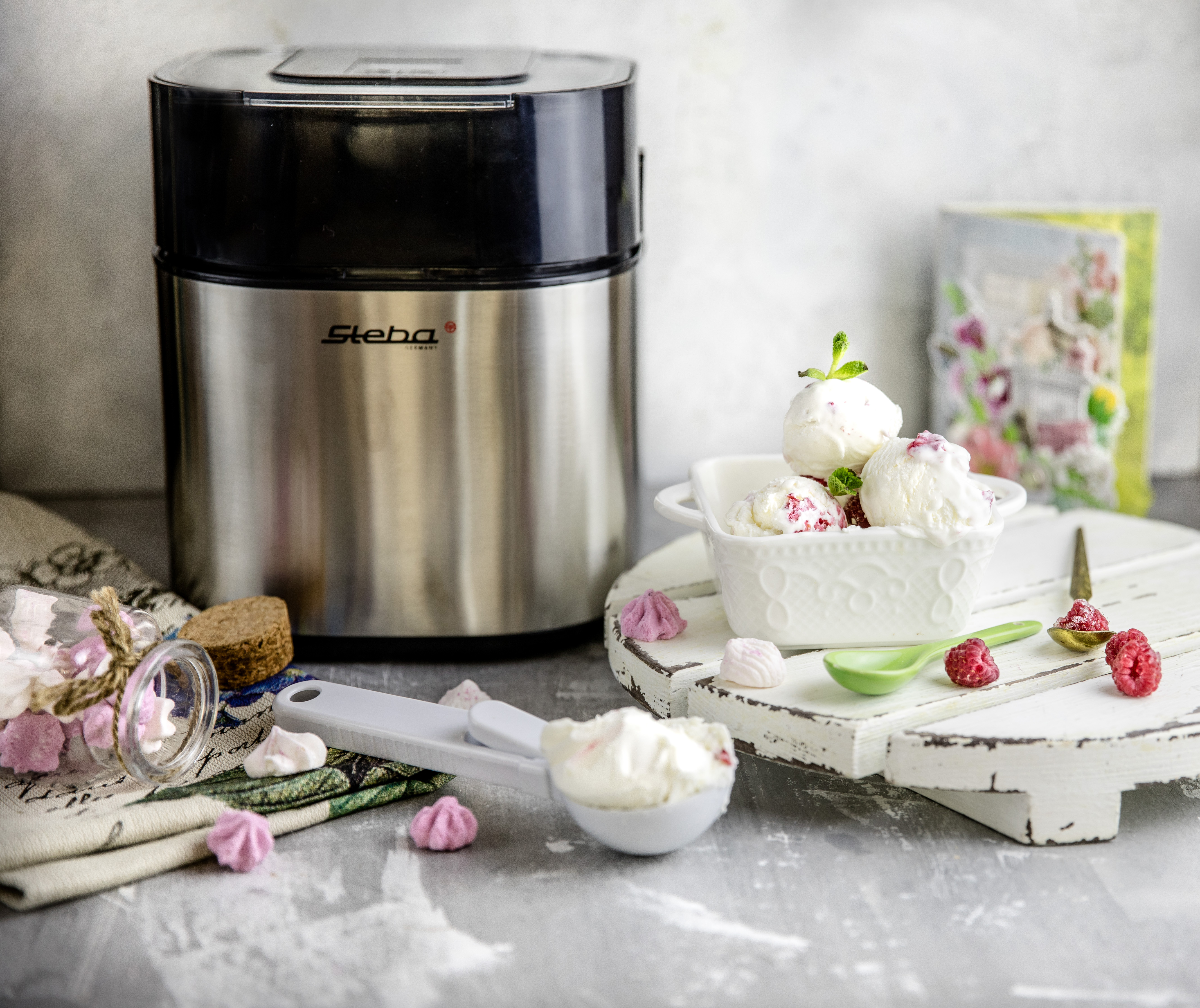 Steba IC 30 Eismaschine – Cremiges Eis selbst gemacht | Einfache Bedienung | Für Zuhause 12