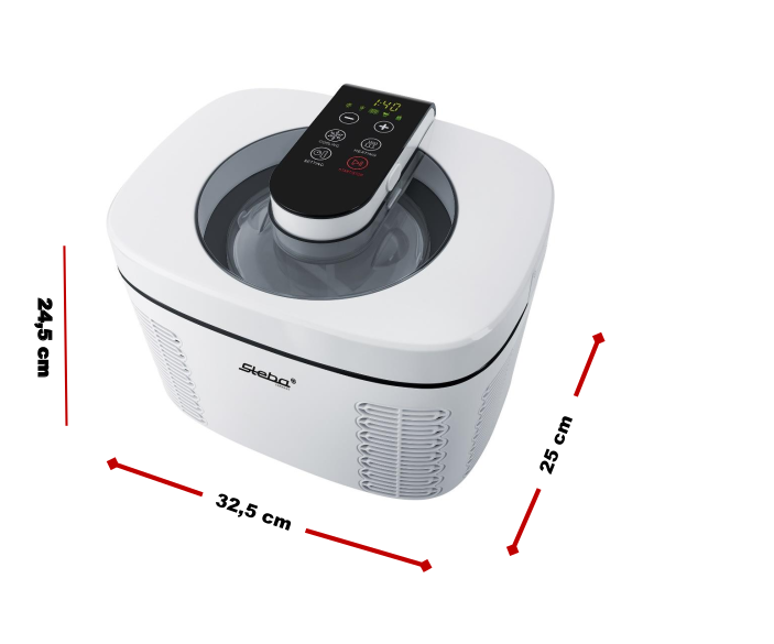 Steba IC 110 Eismaschine – Cremiges Eis selbst gemacht | Kompaktes Design für zuhause 5