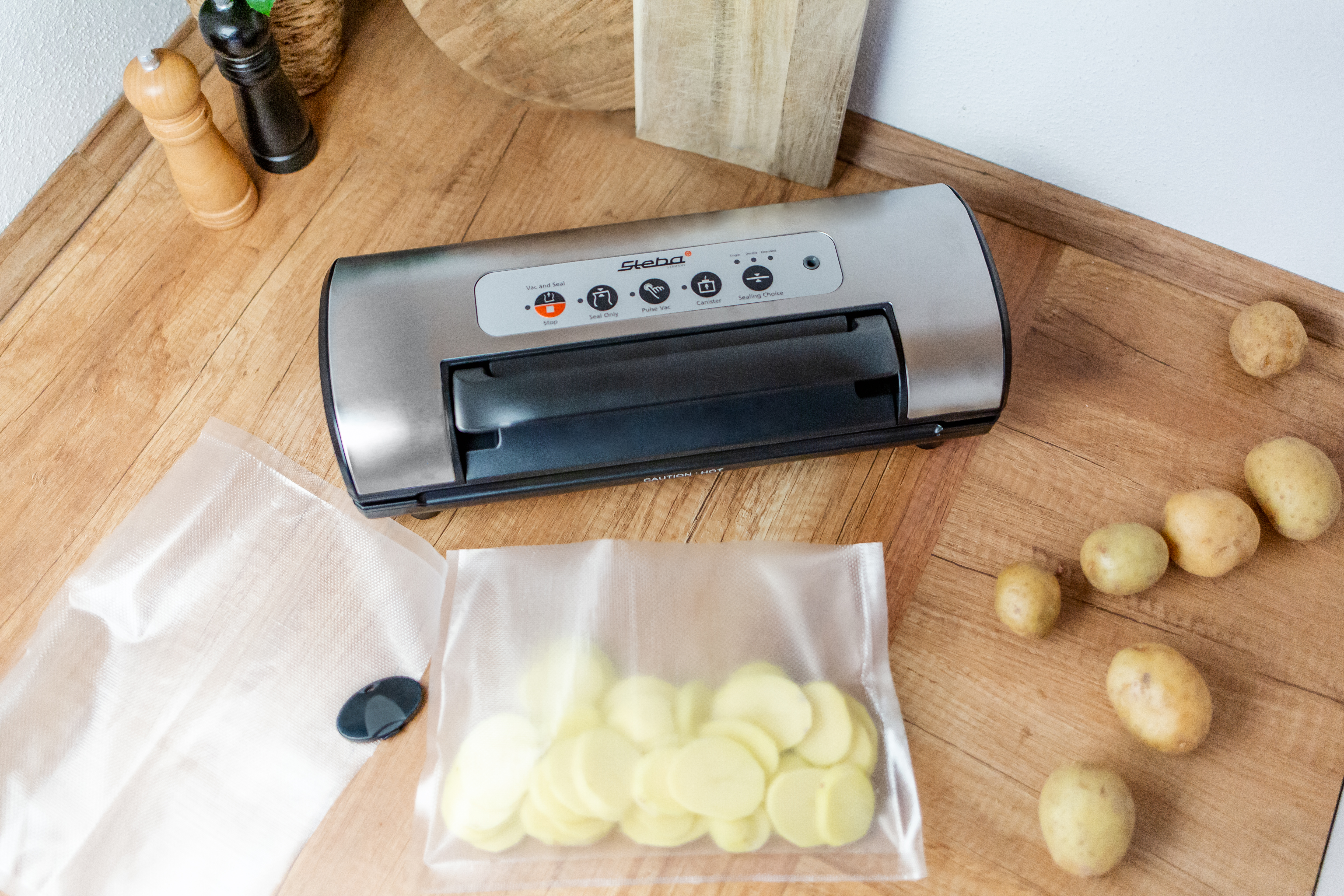 Steba VK 12 Double Seal Vakuumierer – Doppelte Schweißnaht für maximale Frische & längere Haltbarkeit 11