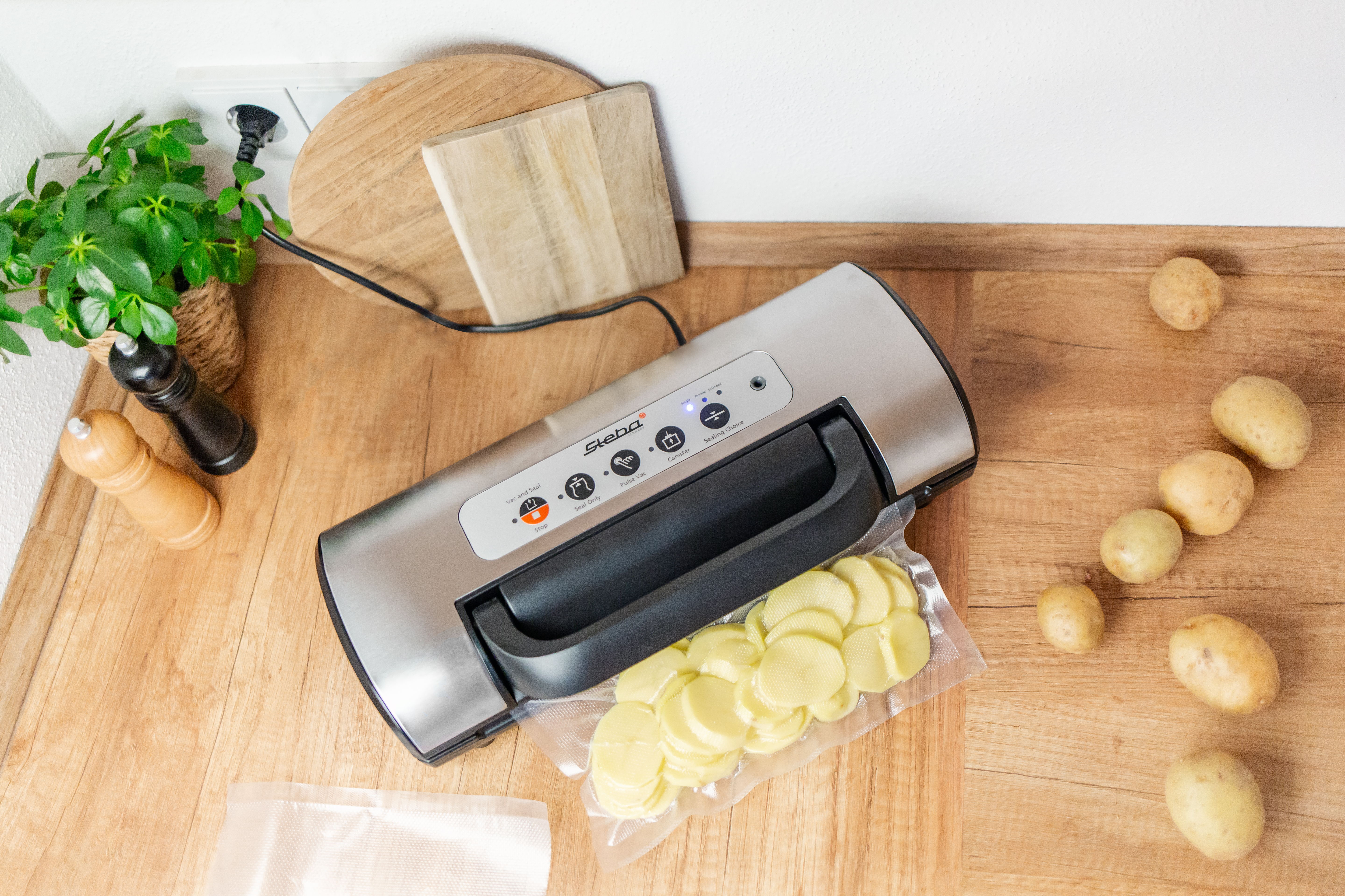 Steba VK 12 Double Seal Vakuumierer – Doppelte Schweißnaht für maximale Frische & längere Haltbarkeit 12