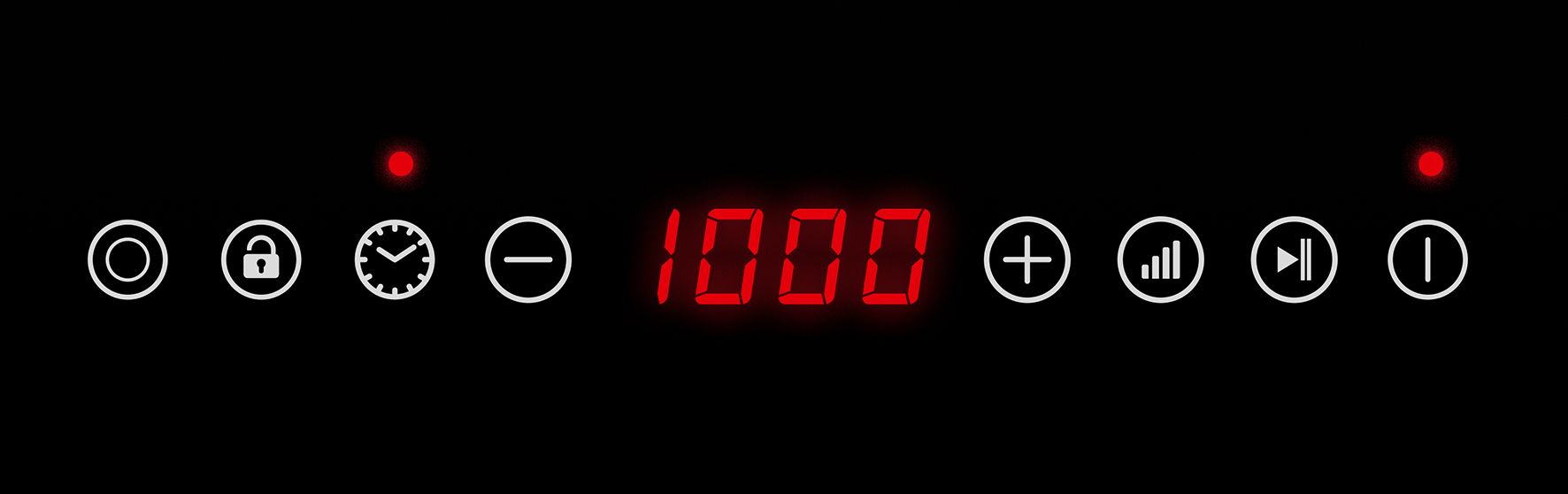 Steba HK 30 HIGH-LIGHT Kochfeld – Modernes Einbau-Kochfeld mit Halogentechnologie für präzises Kochen 4