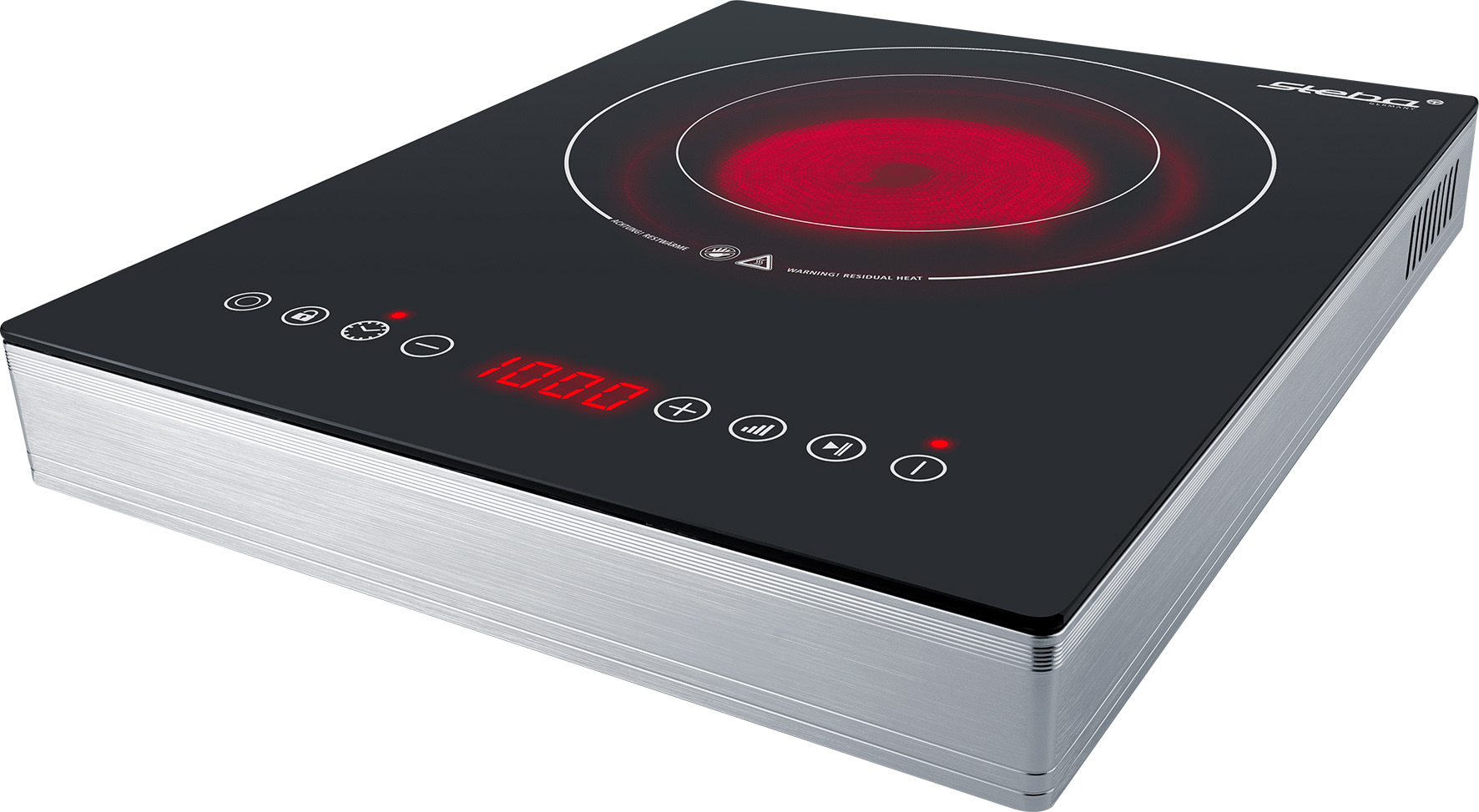 Steba HK 30 HIGH-LIGHT Kochfeld – Modernes Einbau-Kochfeld mit Halogentechnologie für präzises Kochen 5