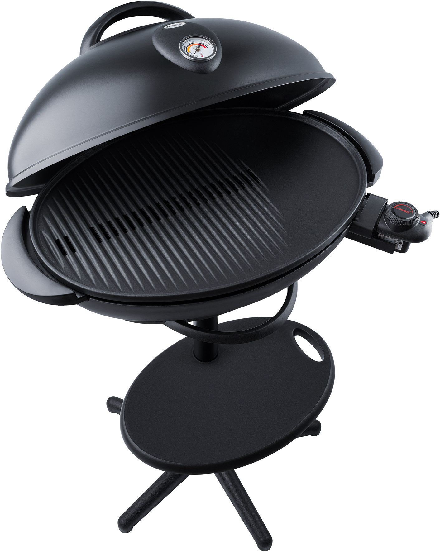 Steba VG 350 BBQ-Grill mit Haube – Elektrischer Standgrill für perfektes Grillerlebnis drinnen & draußen 6
