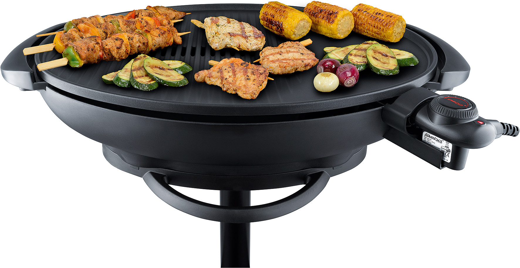 Steba VG 350 BBQ-Grill mit Haube – Elektrischer Standgrill für perfektes Grillerlebnis drinnen & draußen 20