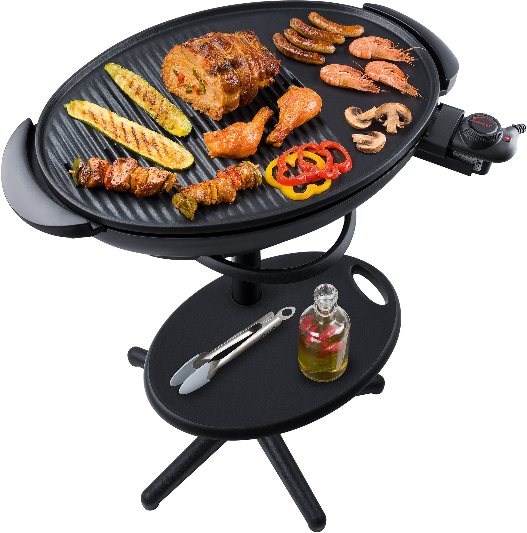 Steba VG 350 BBQ-Grill mit Haube – Elektrischer Standgrill für perfektes Grillerlebnis drinnen & draußen 21