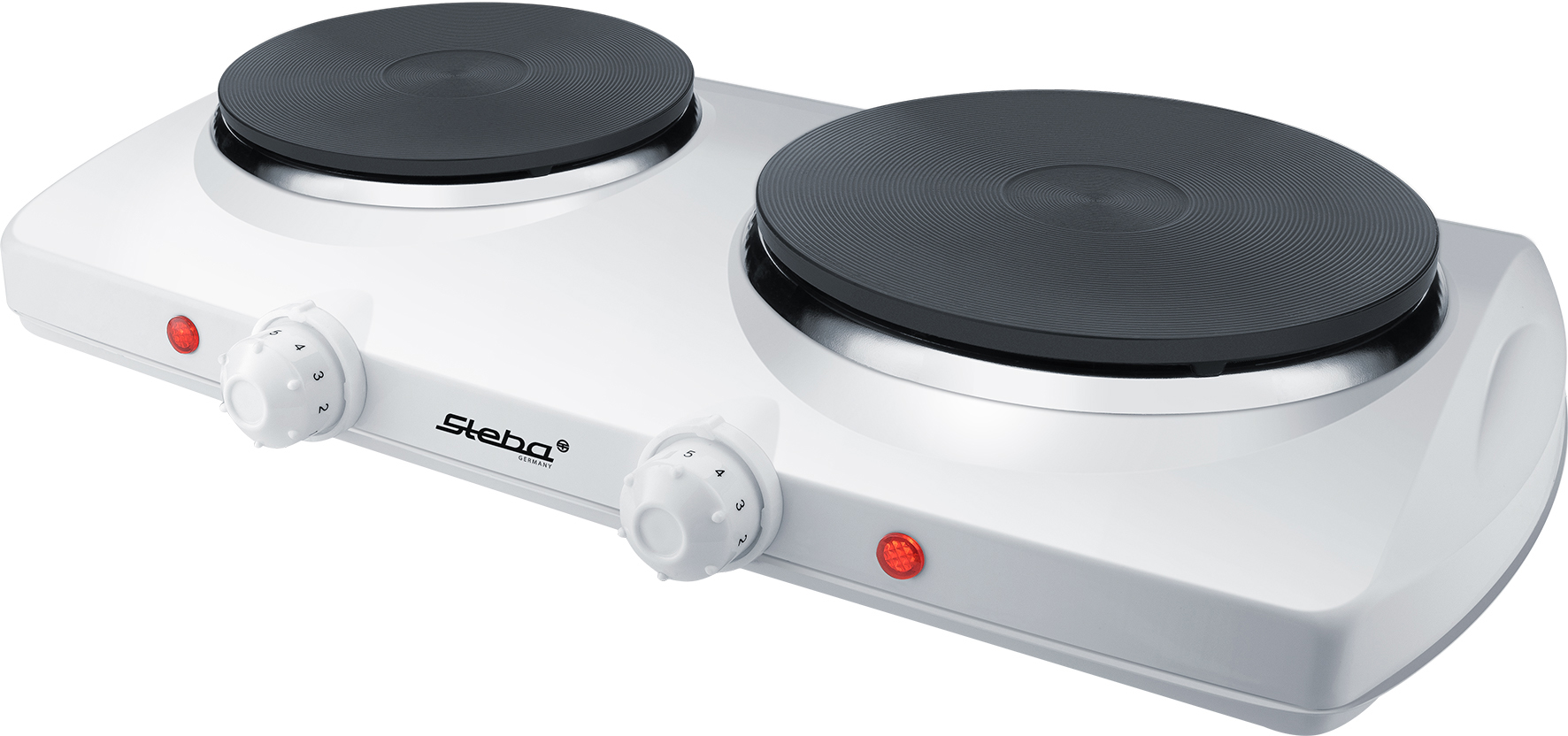 Steba KF 150 Doppel-Kochfeld | 2 Kochzonen | Kompaktes Elektro-Kochfeld für Küche & Camping 3