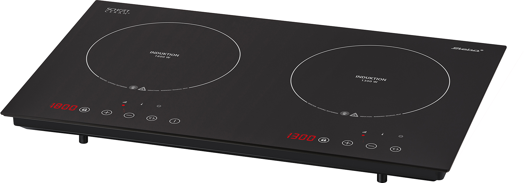 Steba IK 300 S.C. Doppel-Induktionskochfeld Einbau – 2 Kochzonen, energieeffizient & präzise 3