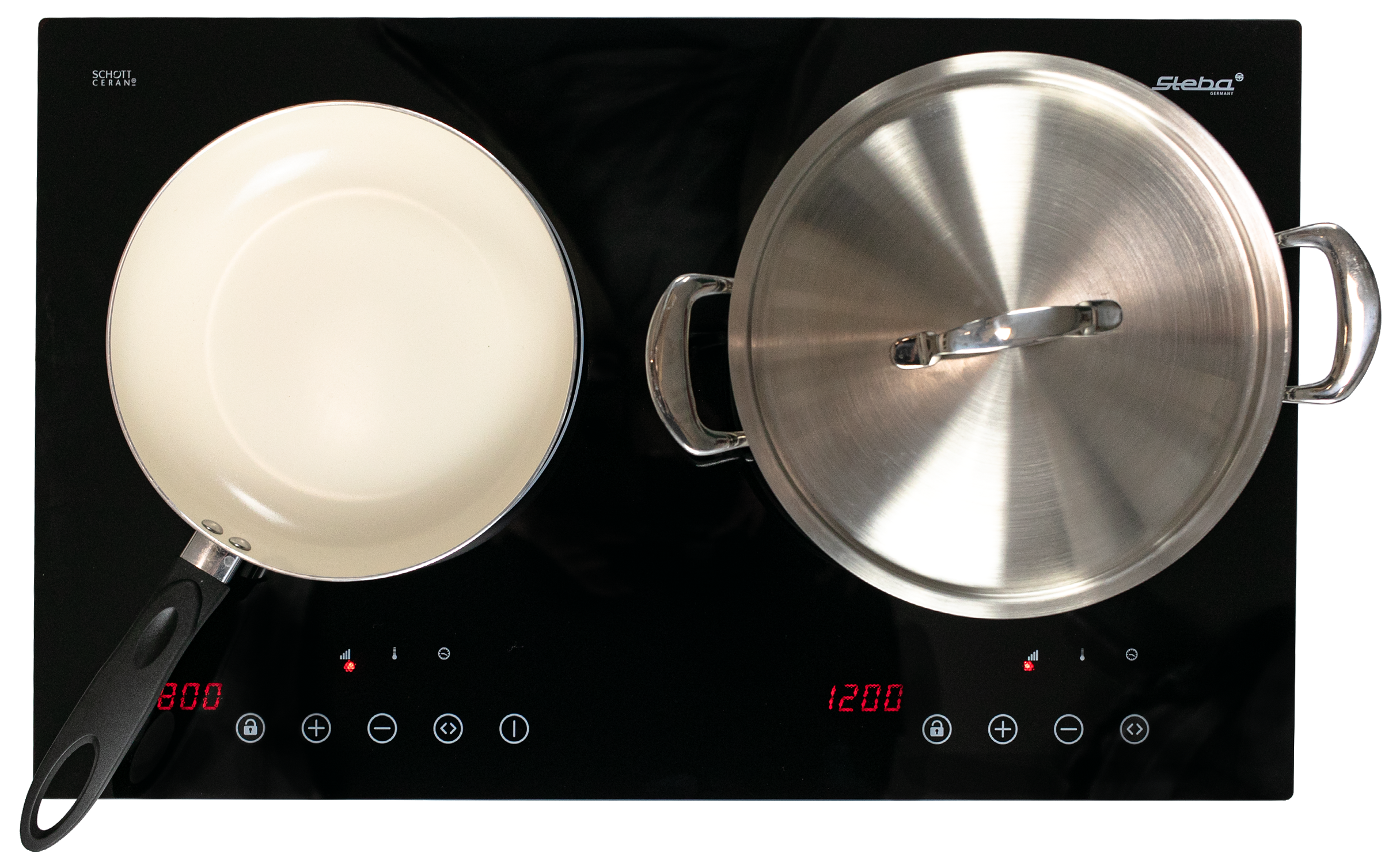 Steba IK 300 S.C. Doppel-Induktionskochfeld Einbau – 2 Kochzonen, energieeffizient & präzise 4