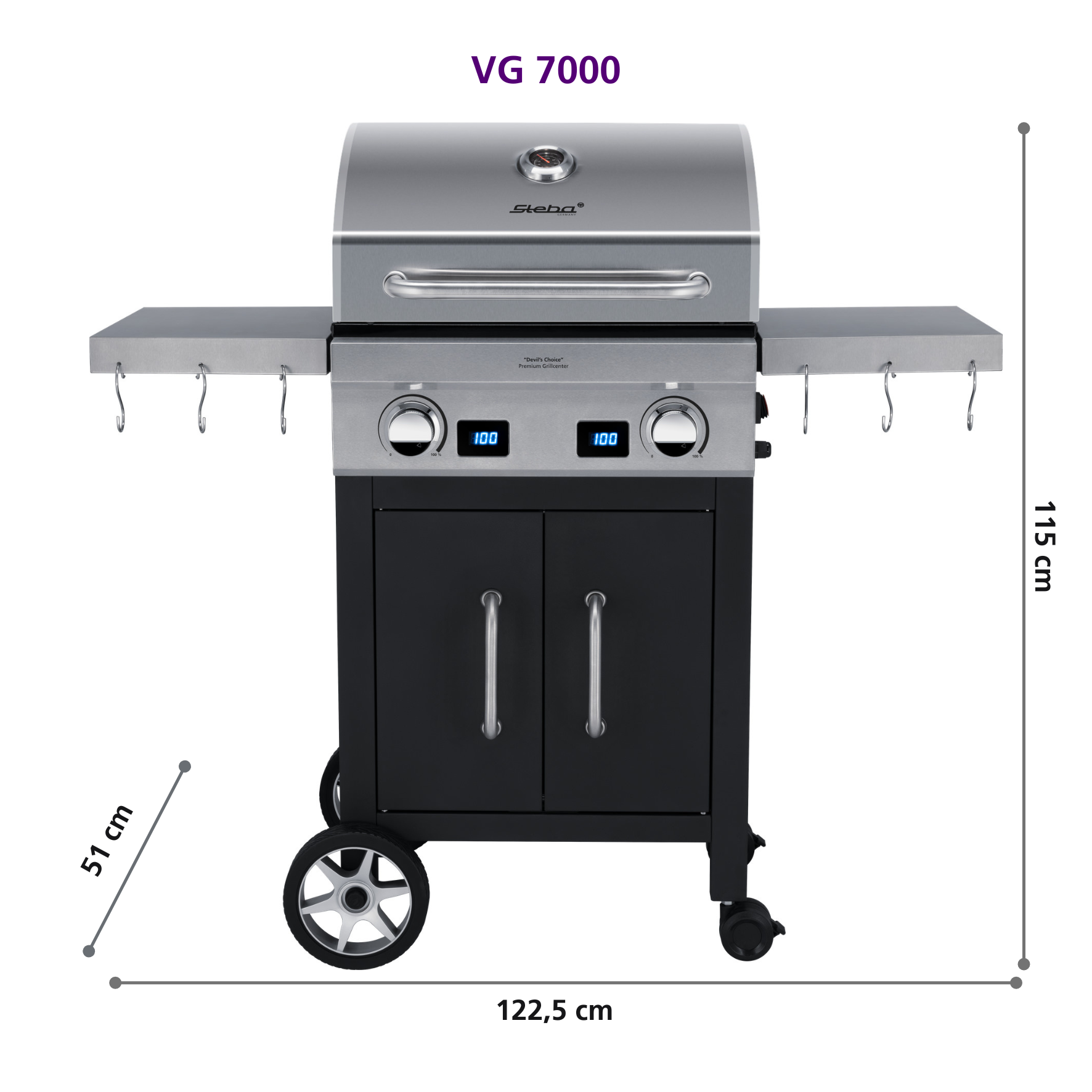 Steba VG 7000 Devil's Choice Deluxe Grillcenter – Professionelles Tischgrill-Set für perfekte Grillergebnisse 17