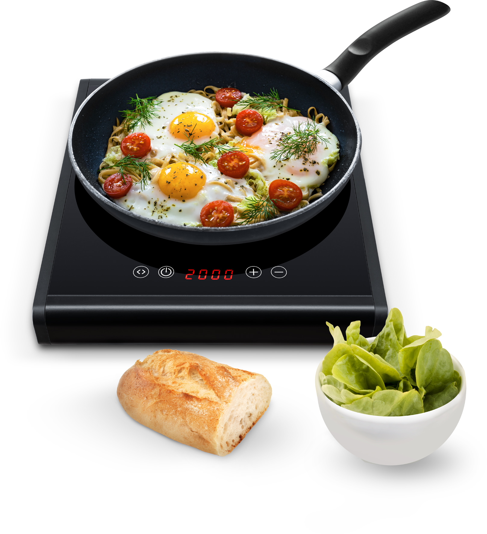 Steba HK 25 Glaskeramikkochfeld – Mobiles Einzelkochfeld mit präziser Temperaturregelung 8