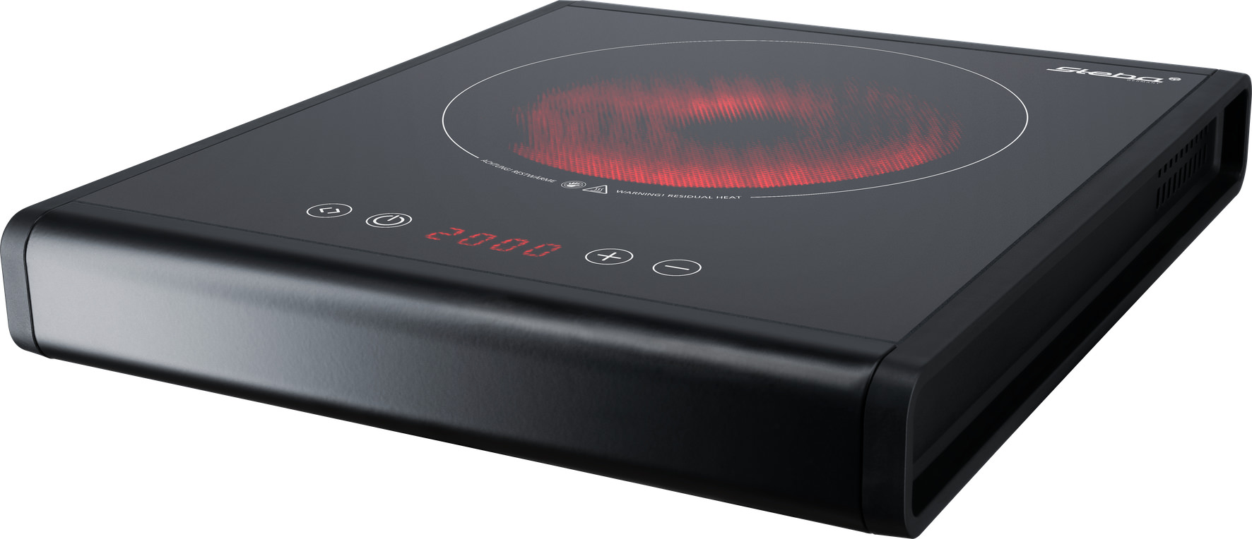 Steba HK 25 Glaskeramikkochfeld – Mobiles Einzelkochfeld mit präziser Temperaturregelung 10