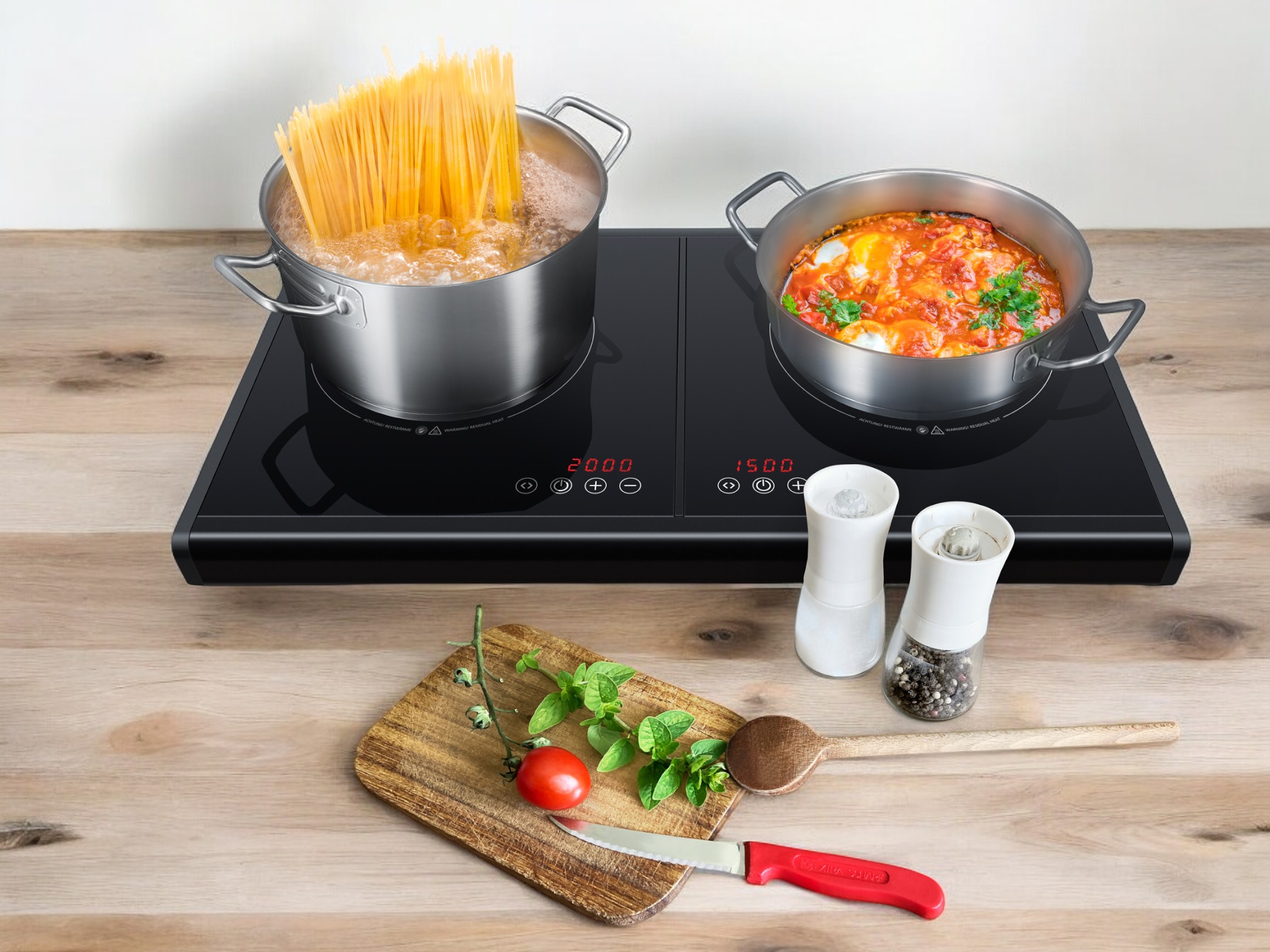 Steba HK 250 Doppel-Glaskeramikkochfeld – 2 Kochzonen, kompakt & leistungsstark für Küche & Camping 10