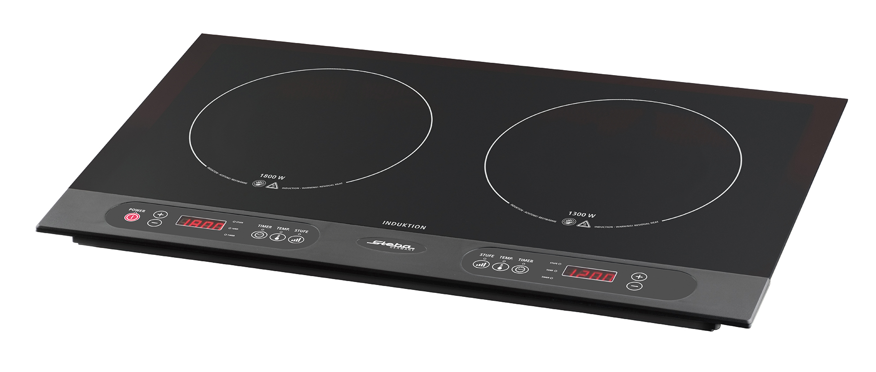 Steba IK 100 Induktions-Kochfeld – Mobiles Einzelkochfeld mit präziser Temperaturregelung für effizientes Kochen 2