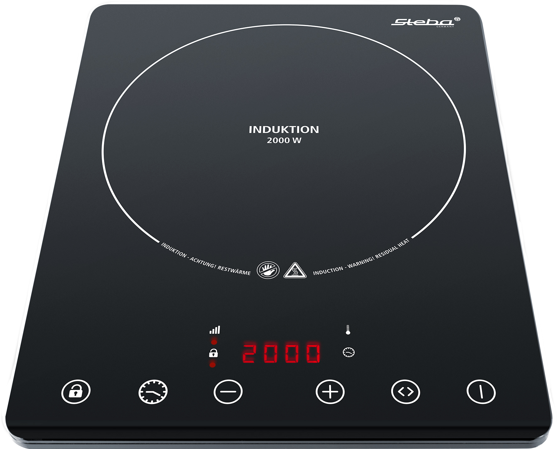 Steba IK 65 SLIM Induktionskochfeld – Schlankes Einbau-Kochfeld mit moderner Induktionstechnologie 3