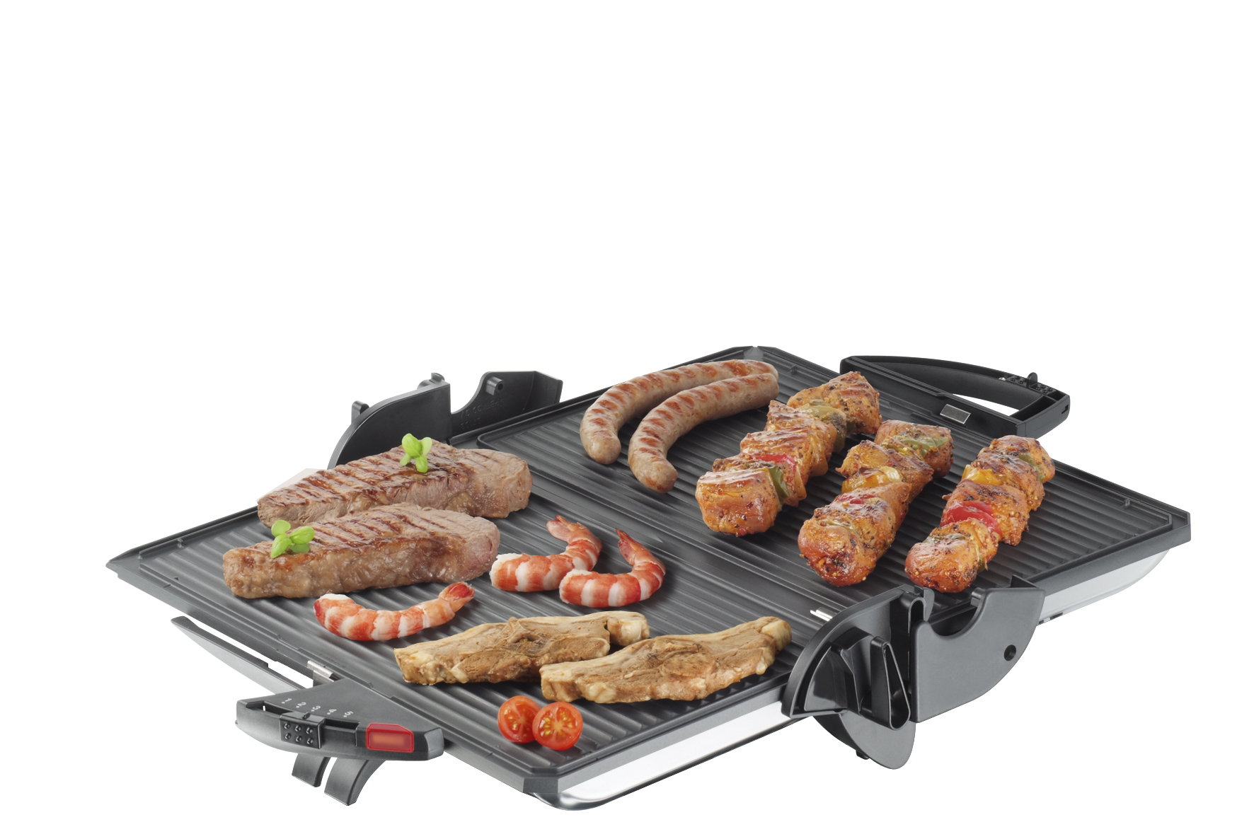 Steba PG 4.3 Kontaktgrill Chrom – Elektrischer Tischgrill mit Antihaftplatten für perfekte Grillresultate 10