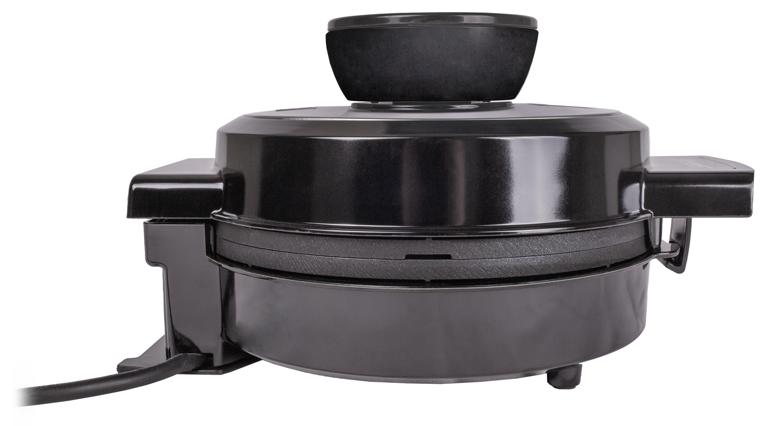 Steba WE 20 Waffeleisen Schwarz – Antihaft-Backplatten für knusprige Waffeln, kompaktes Design