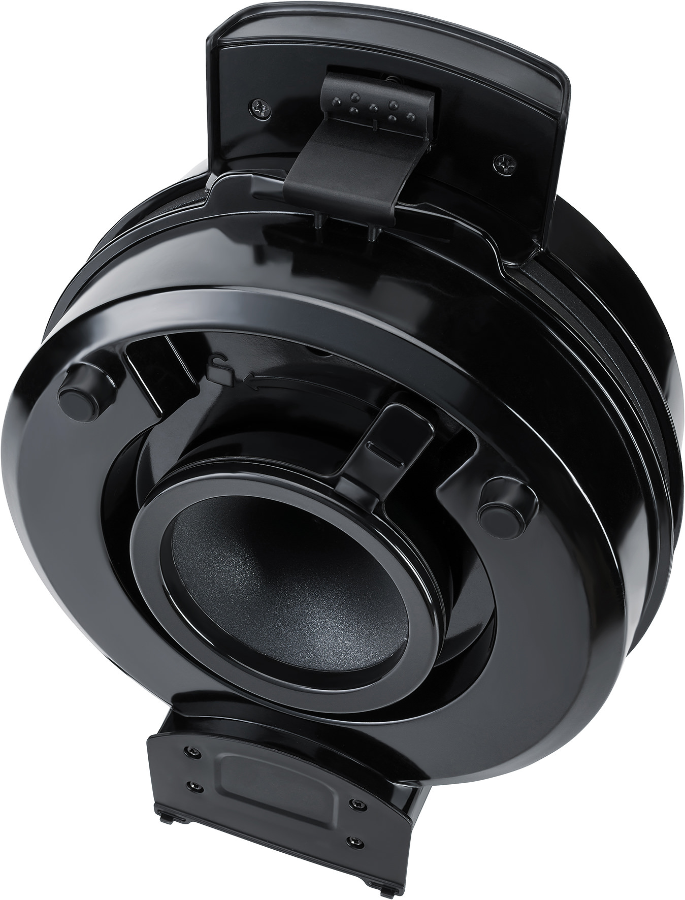 Steba WE 20 Waffeleisen Schwarz – Antihaft-Backplatten für knusprige Waffeln, kompaktes Design 2