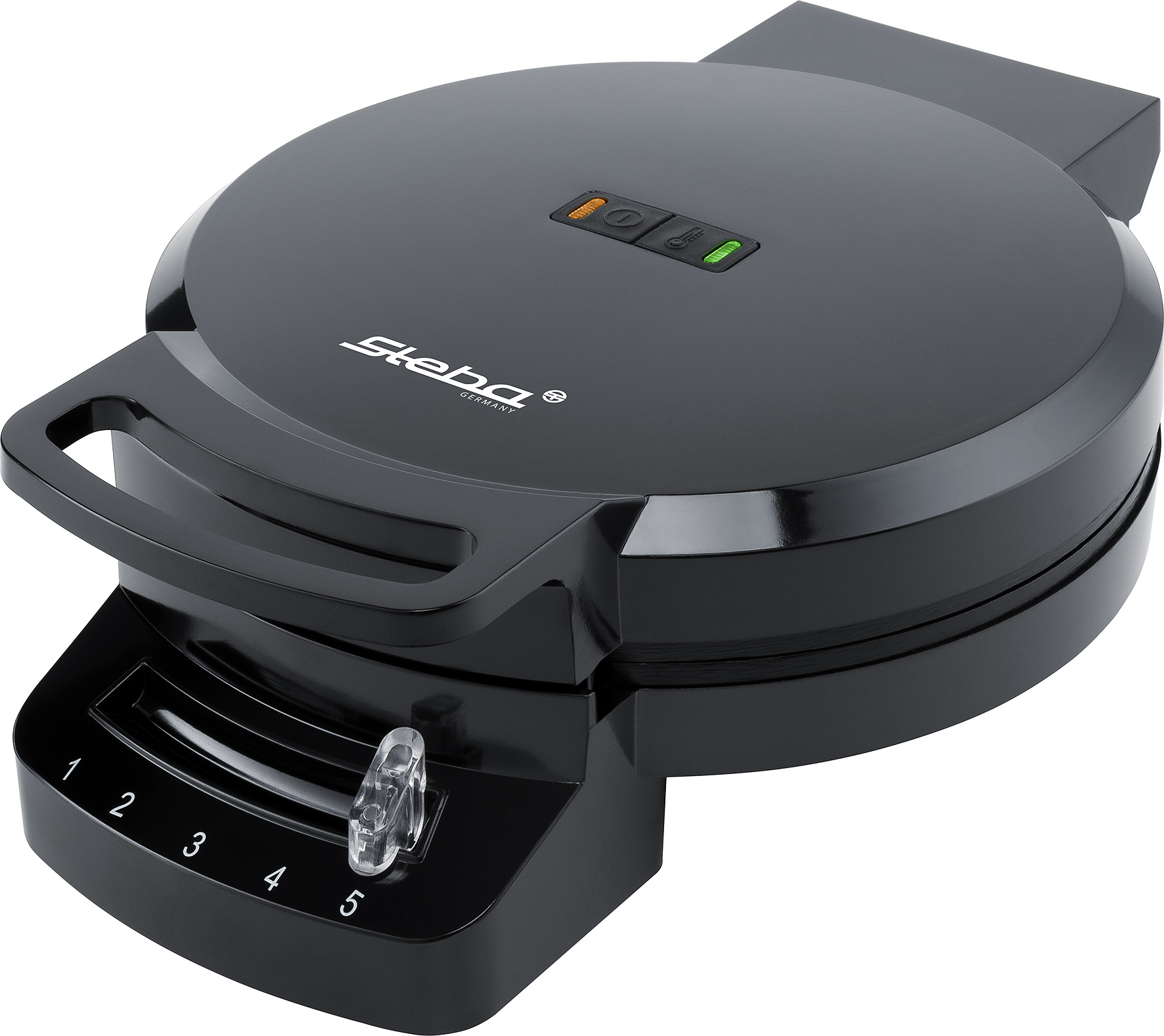 Steba WE 1 Waffeleisen – Knusprige Waffeln leicht gemacht | Antihaftbeschichtung | Kompaktes Design 3