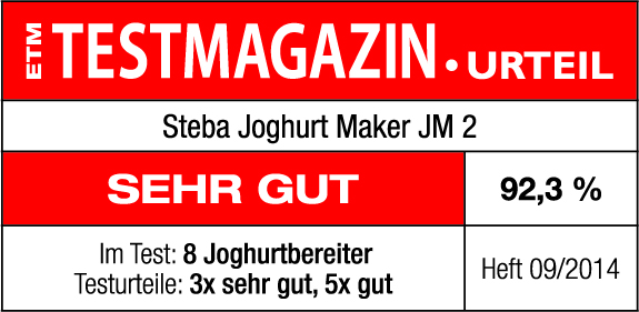 Steba JM 2 Joghurtmaker – Elektrischer Joghurtbereiter für cremigen Naturjoghurt, einfache Bedienung 6