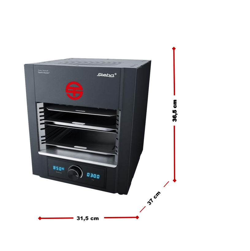 Steba PS M2000 "DEVIL'S HEAVEN" POWER STEAKGRILL 8