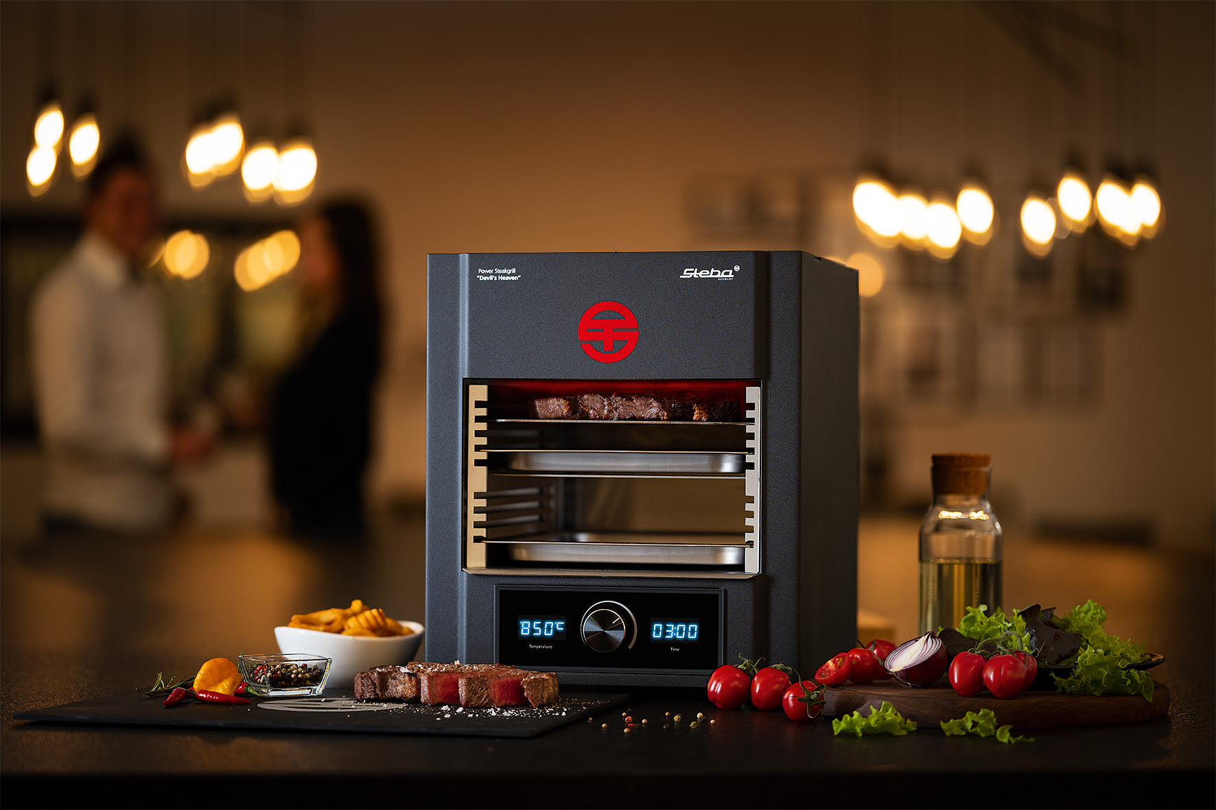 Steba PS M2000 "DEVIL'S HEAVEN" POWER STEAKGRILL 12